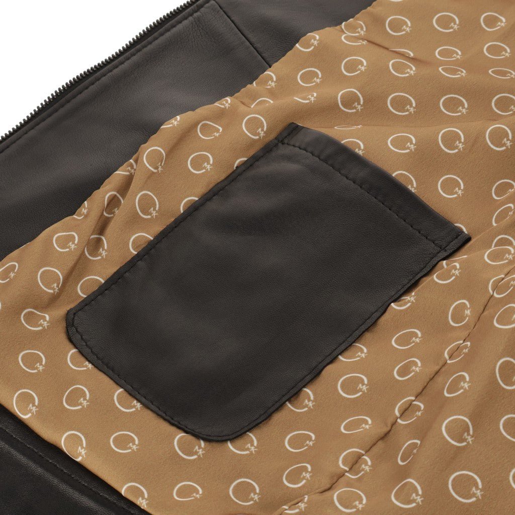 MCKINNON Filippo Timi Lambskin Leather Jacket BLACK REG - Henry Bucks