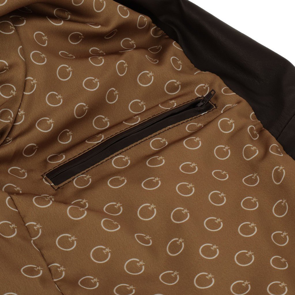 MCKINNON Giancarlo Giannini Leather Shearling Jacket DARK BROWN REG - Henry Bucks