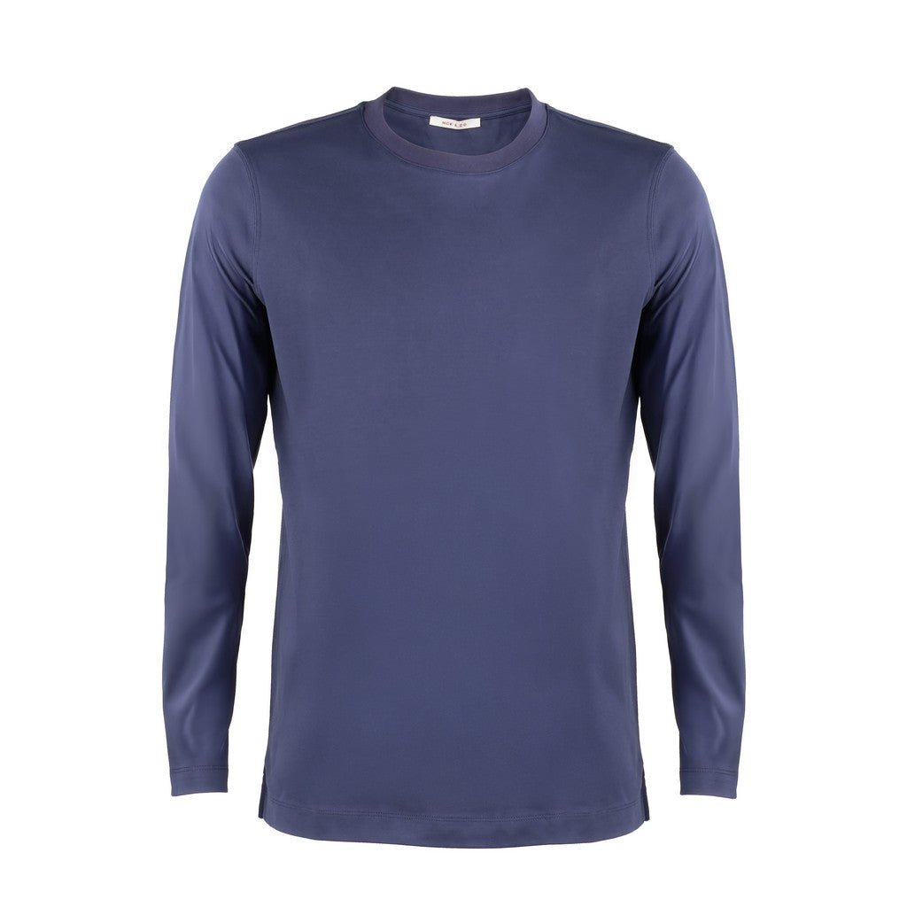 MCKINNON HAMILTON LS T - SHIRT NAVY - Henry Bucks