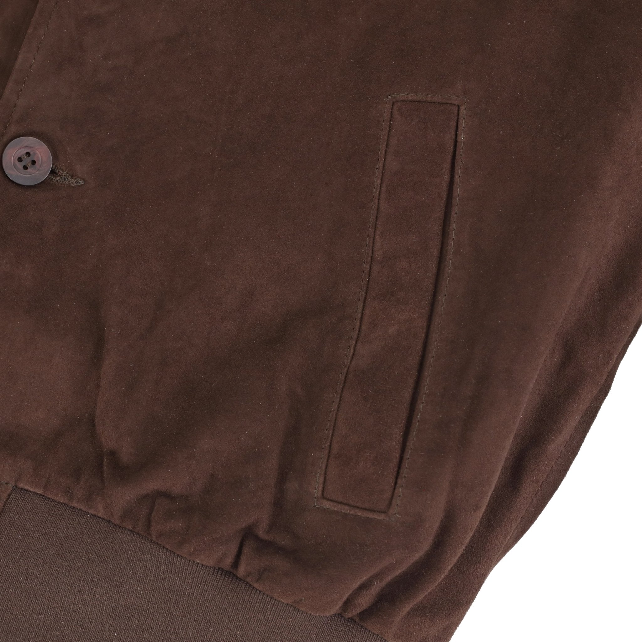 MCKINNON Suede Leather Jacket CHOCOLATE - Henry BucksCasual Jackets64SS230007 - CHOC - 50