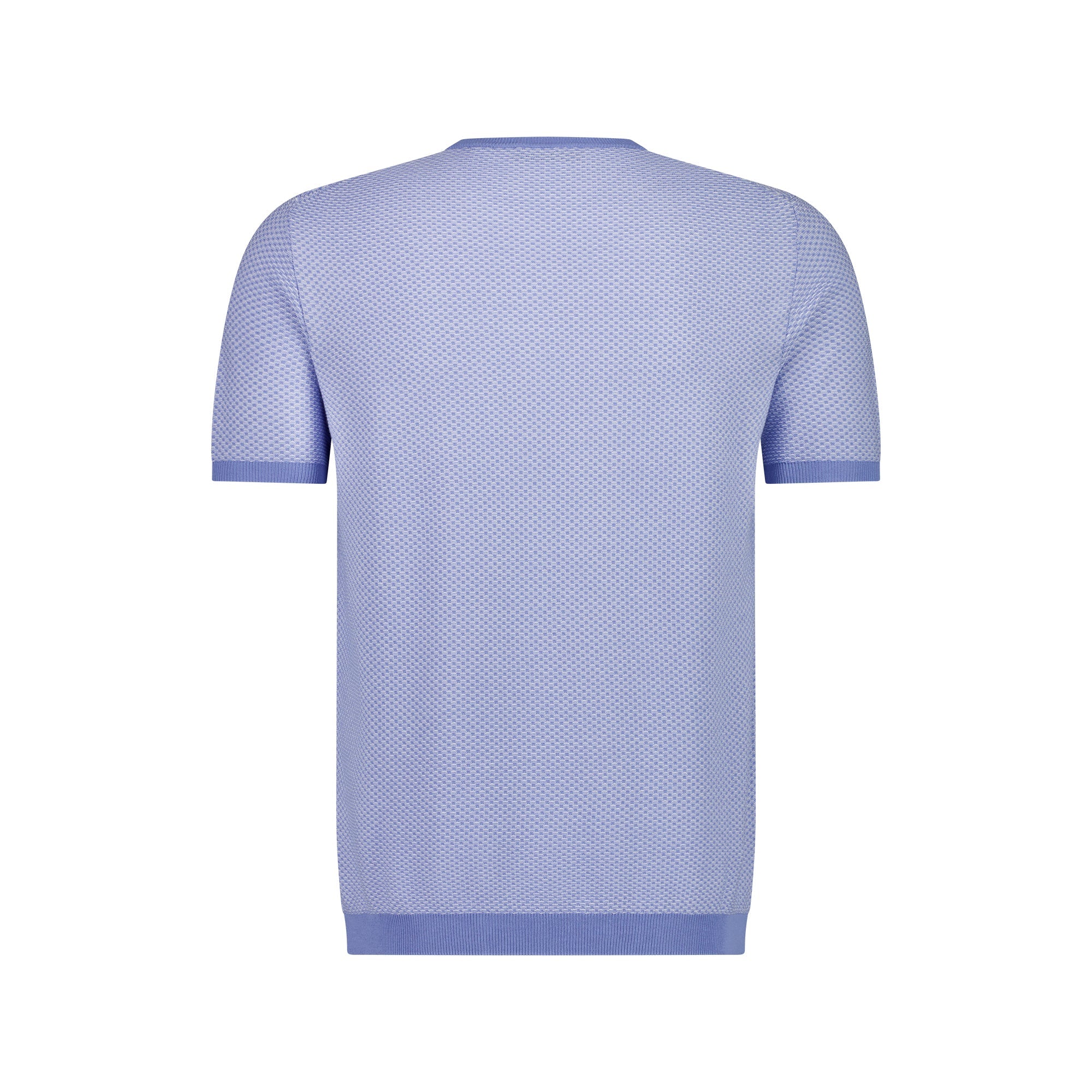 MCKINNON x FERRANTE Short Sleeve Contrast T - Shirt in SKY - Henry BucksShirts38SS230091 - SKY - 50