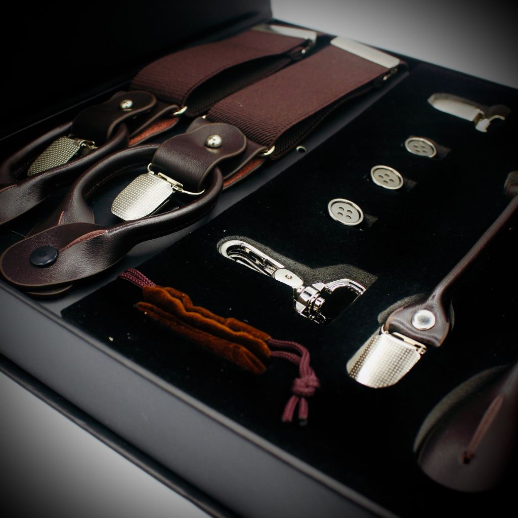 MENATI Y - Back Suspenders BROWN - Henry Bucks