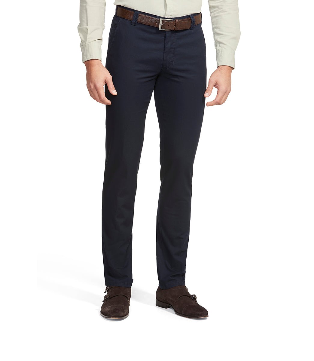 MEYER HOSEN Bonn Constant Colour Cotton Modern Chino NAVY - Henry BucksChinos38AW220048 - NAVY - 48