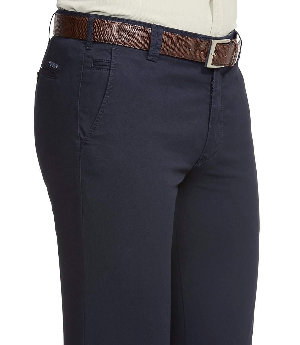 MEYER HOSEN Bonn Constant Colour Cotton Modern Chino NAVY - Henry BucksChinos38AW220048 - NAVY - 48