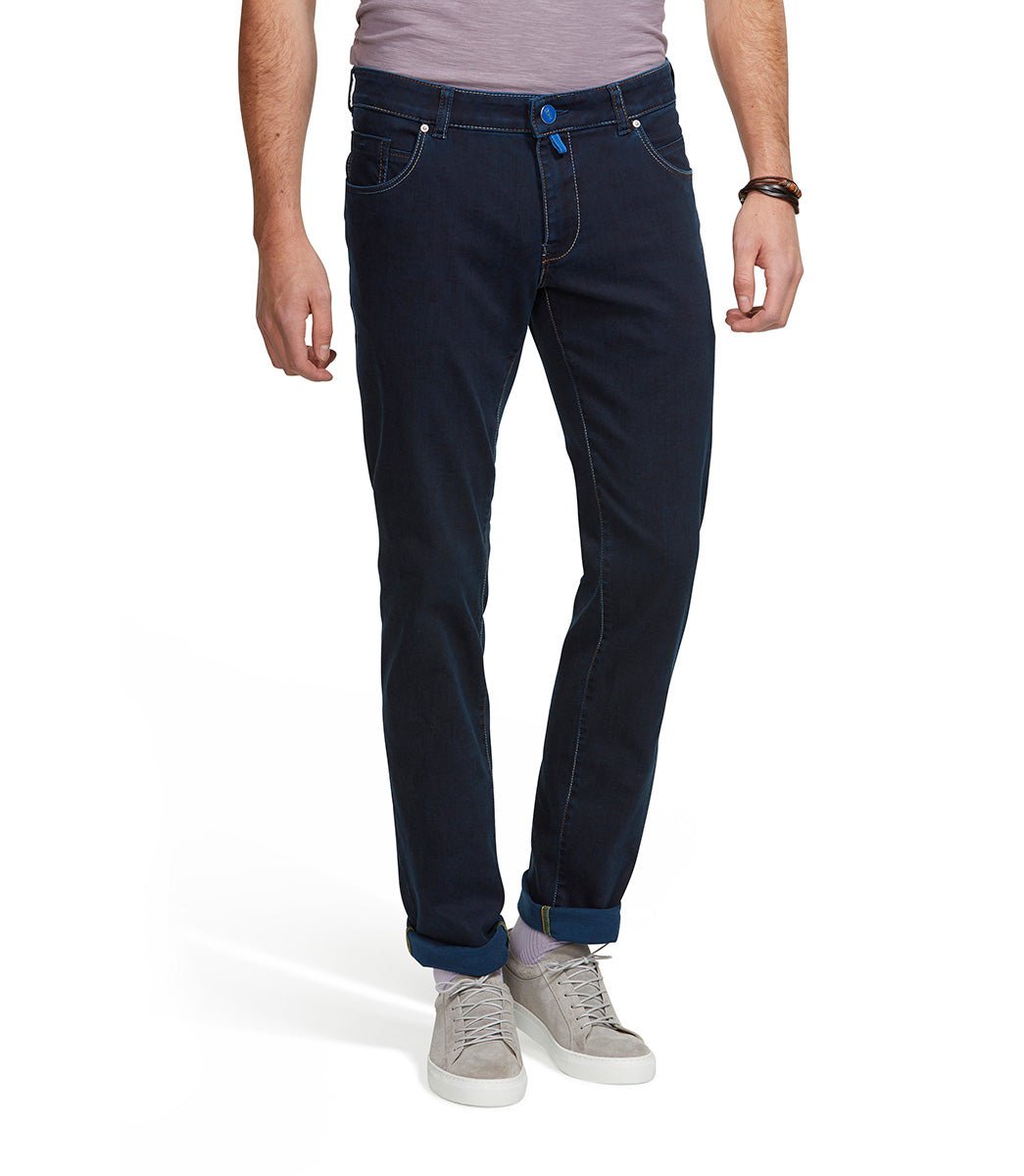 MEYER HOSEN M5 Super Stretch Slim Jersey Denim Jeans BLUE - Henry BucksJeans38AW220046 - BLUE - 32