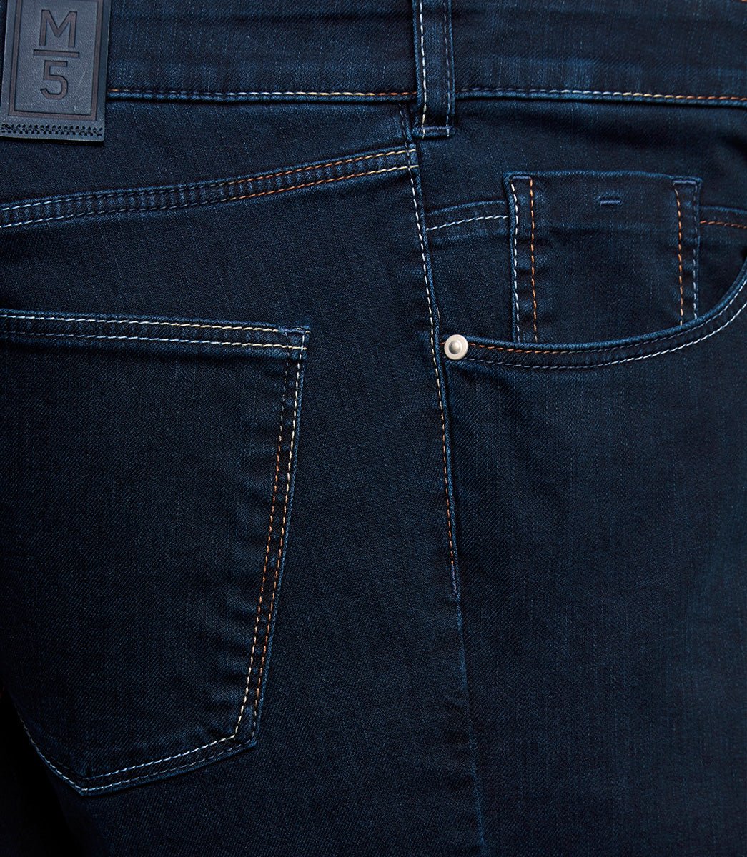 MEYER HOSEN M5 Super Stretch Slim Jersey Denim Jeans BLUE - Henry BucksJeans38AW220046 - BLUE - 32