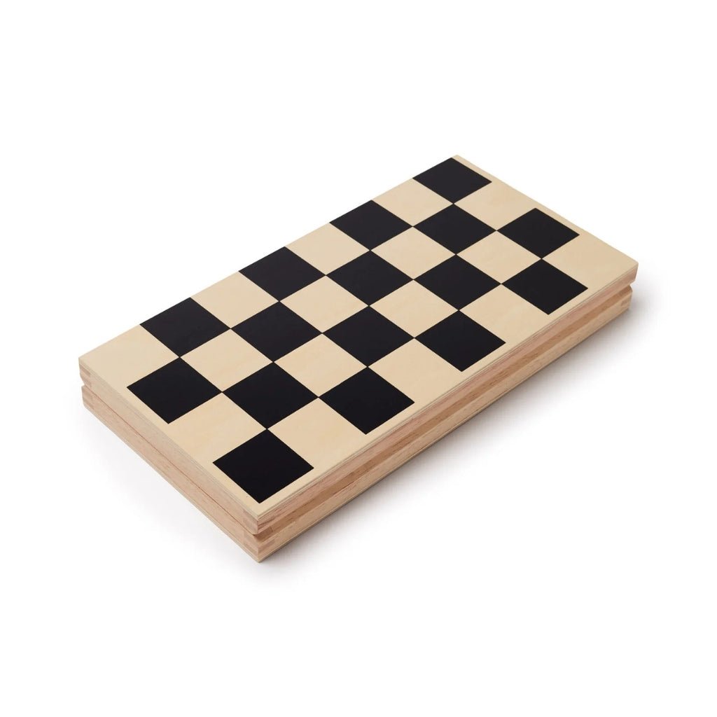 MOMA Chess Set Panissa BEIGE BLACK - Henry Bucks