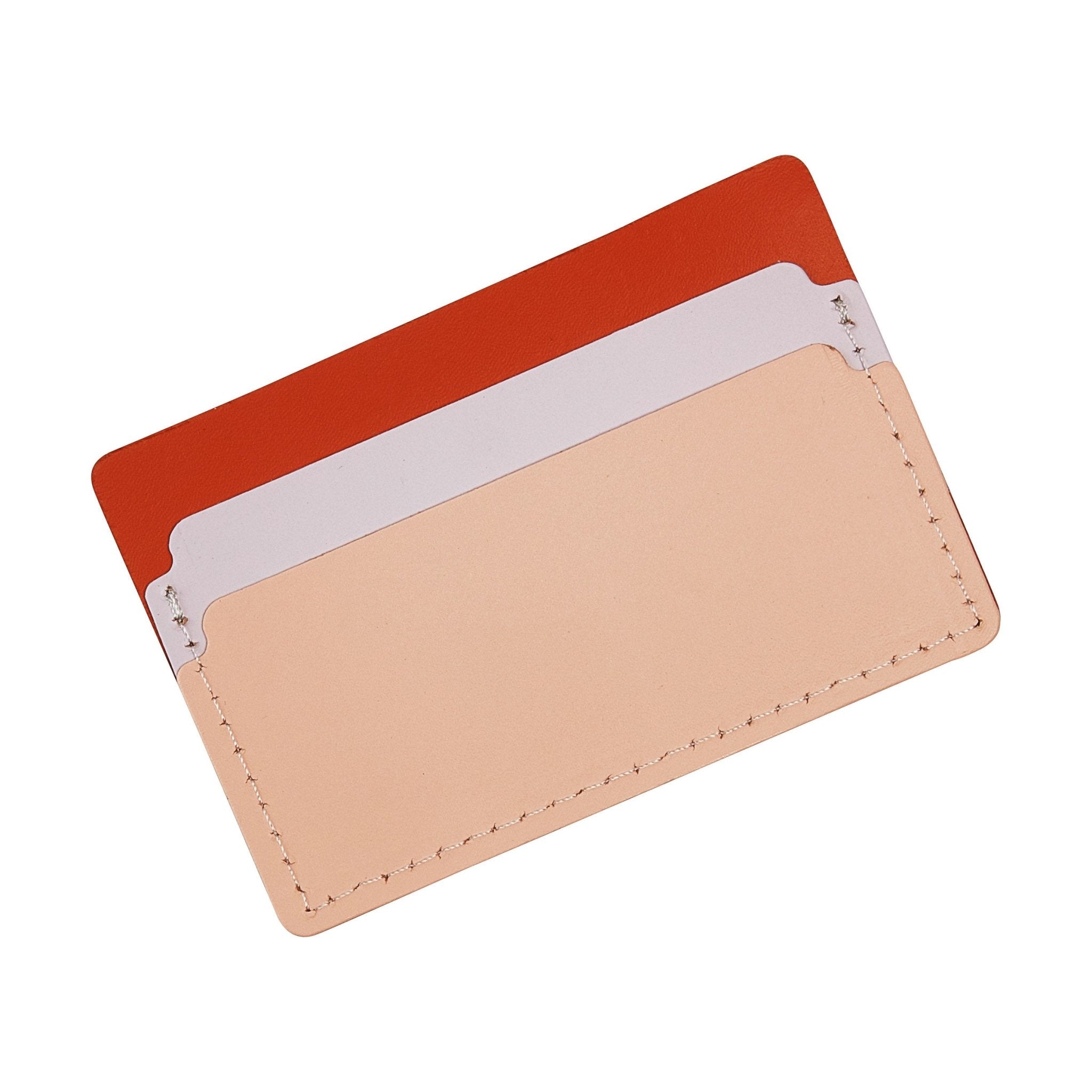 MOMA Primary Recycled Leather Cardholder - Henry Bucks