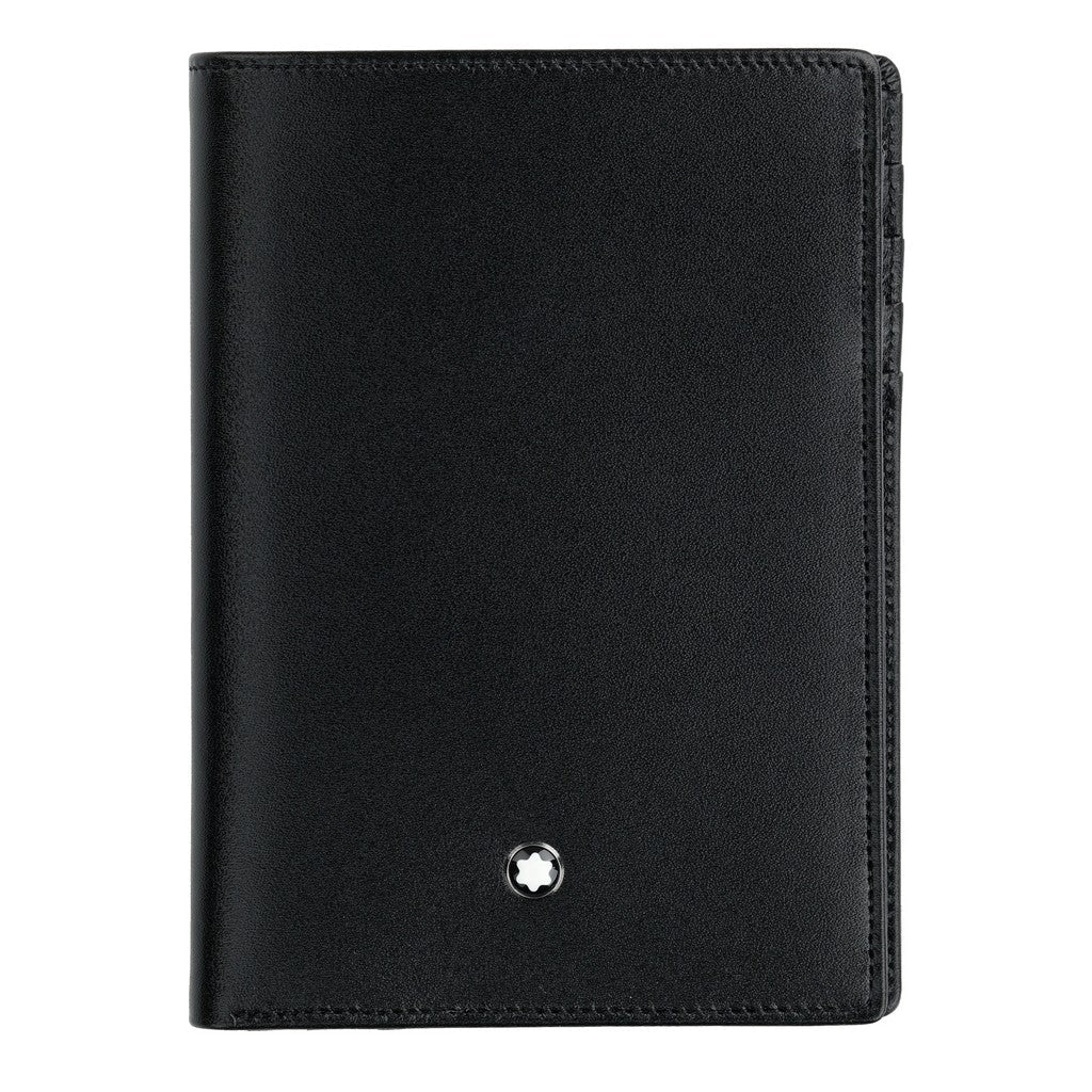 MONTBLANC 7 Card Wallet BLACK - Henry Bucks
