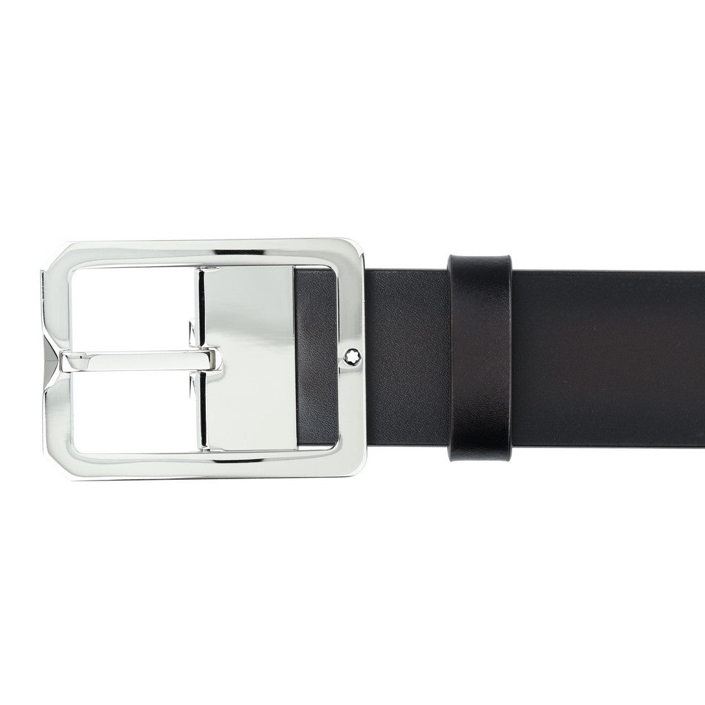 MONTBLANC Leather Belt BLACK MULTI - Henry Bucks