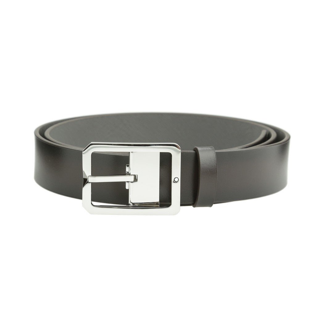 MONTBLANC Leather Belt BLACK MULTI - Henry Bucks