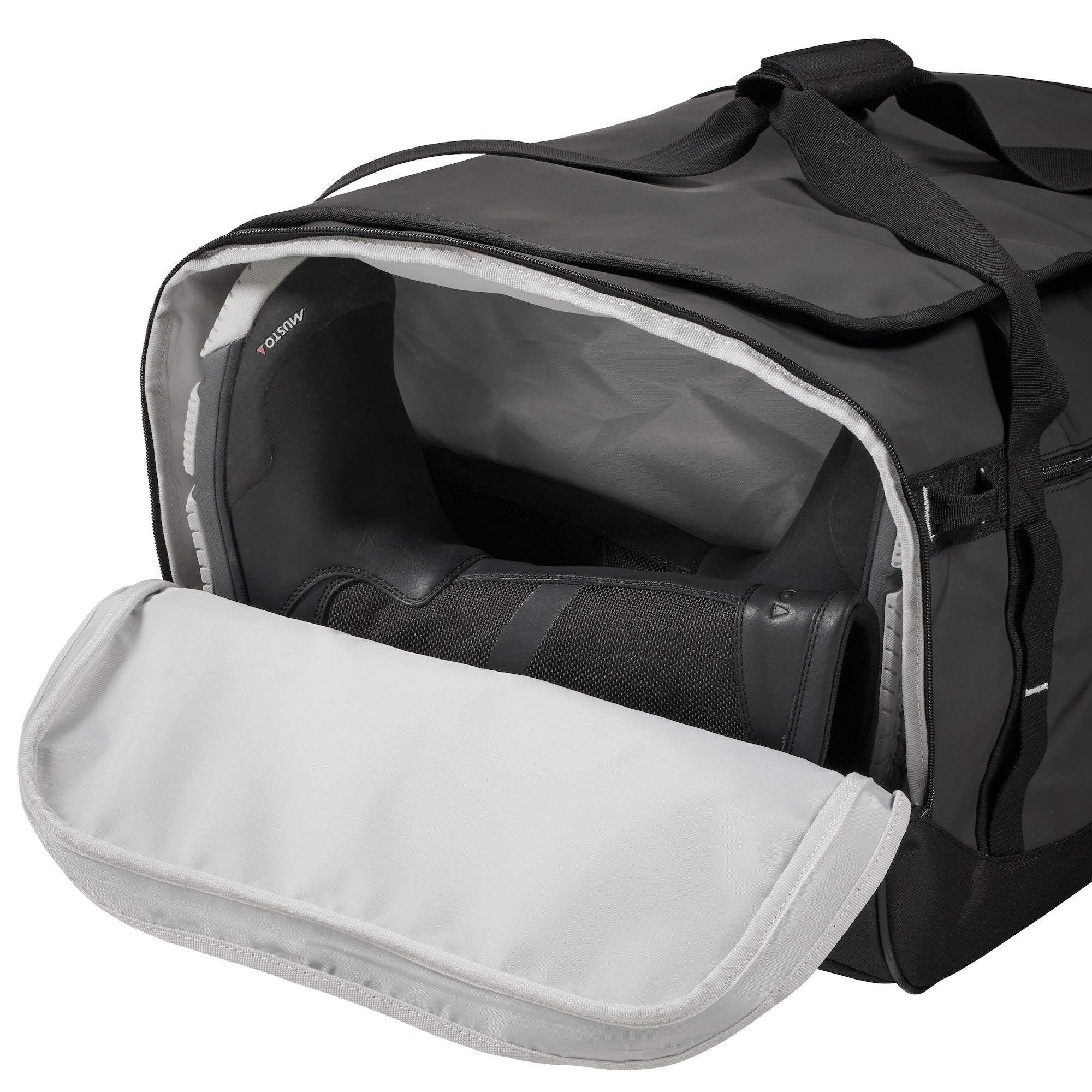 MUSTO 50L Water Resistant Duffel Bag BLACK (Online only*) - Henry Bucks
