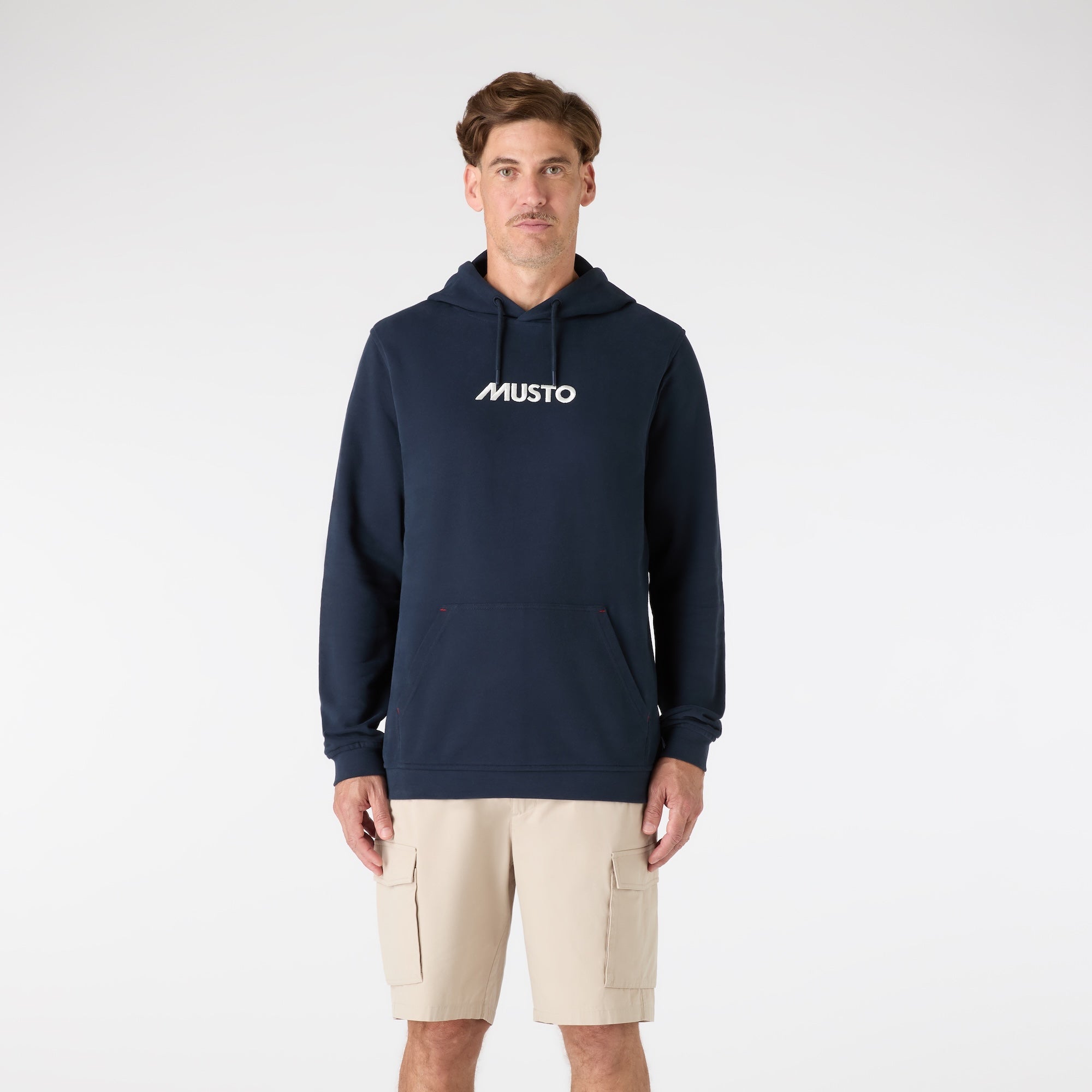 MUSTO Classic Hoodie NAVY (Online only*) - Henry Bucks