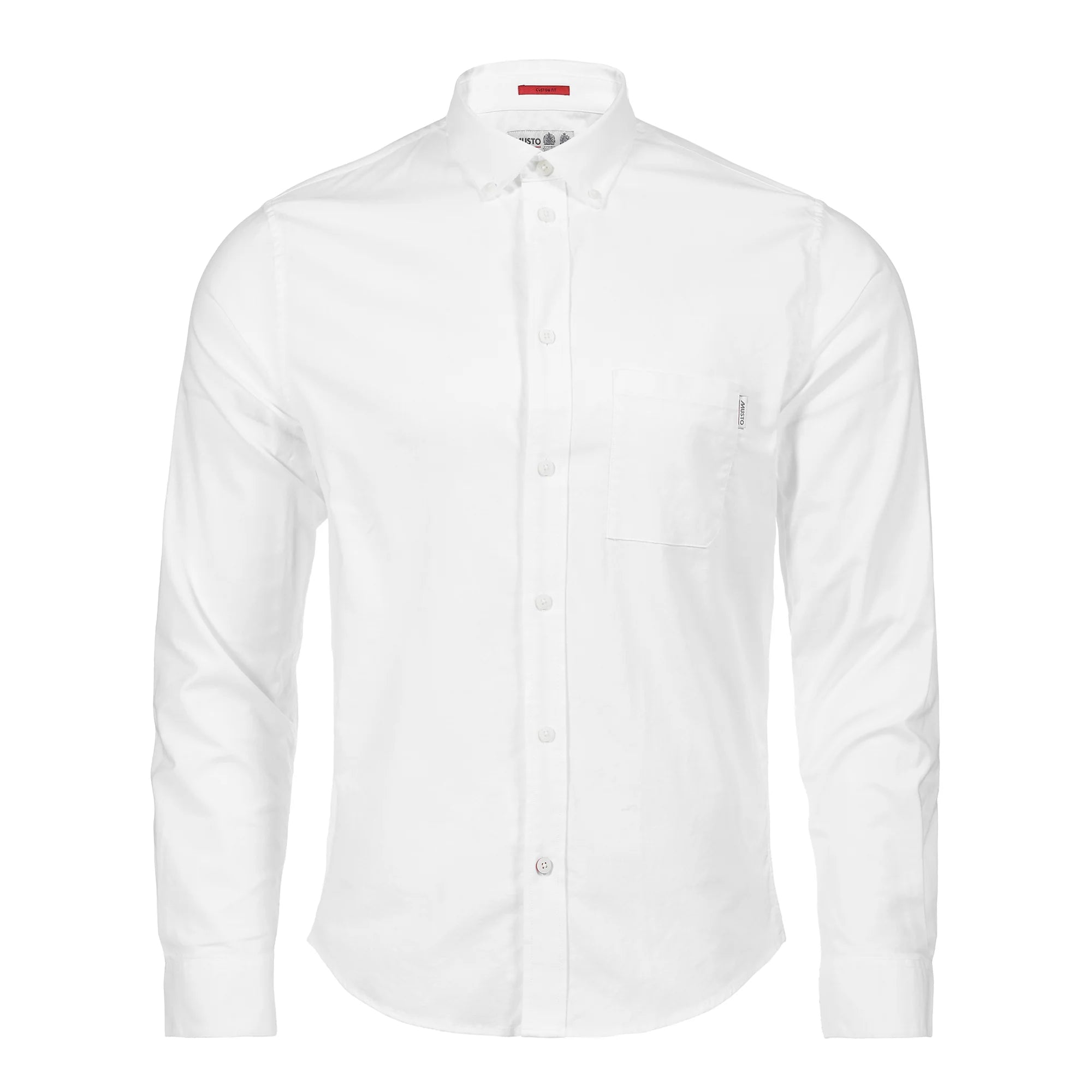 MUSTO ESS LS OXFORD SHIRT WHITE (Online only*) - Henry BucksSHIRTSDS82138 - WHTE - L