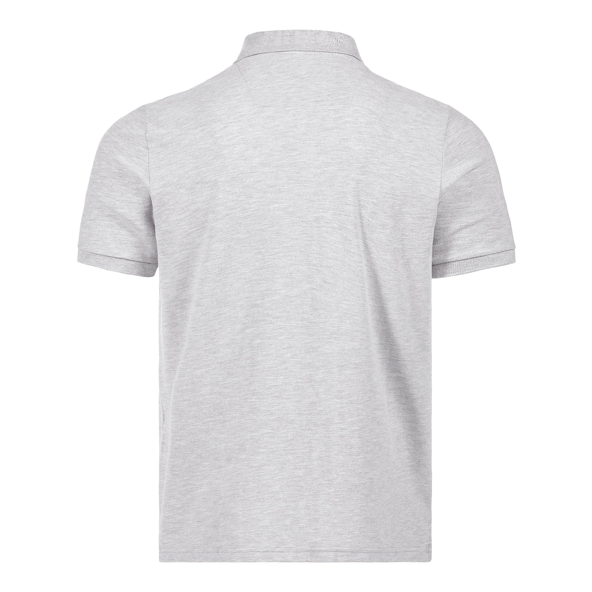 MUSTO ESS PIQUE POLO GREY MELANGE (Online only*) - Henry BucksPoloDS82133 - GRMEL - SM