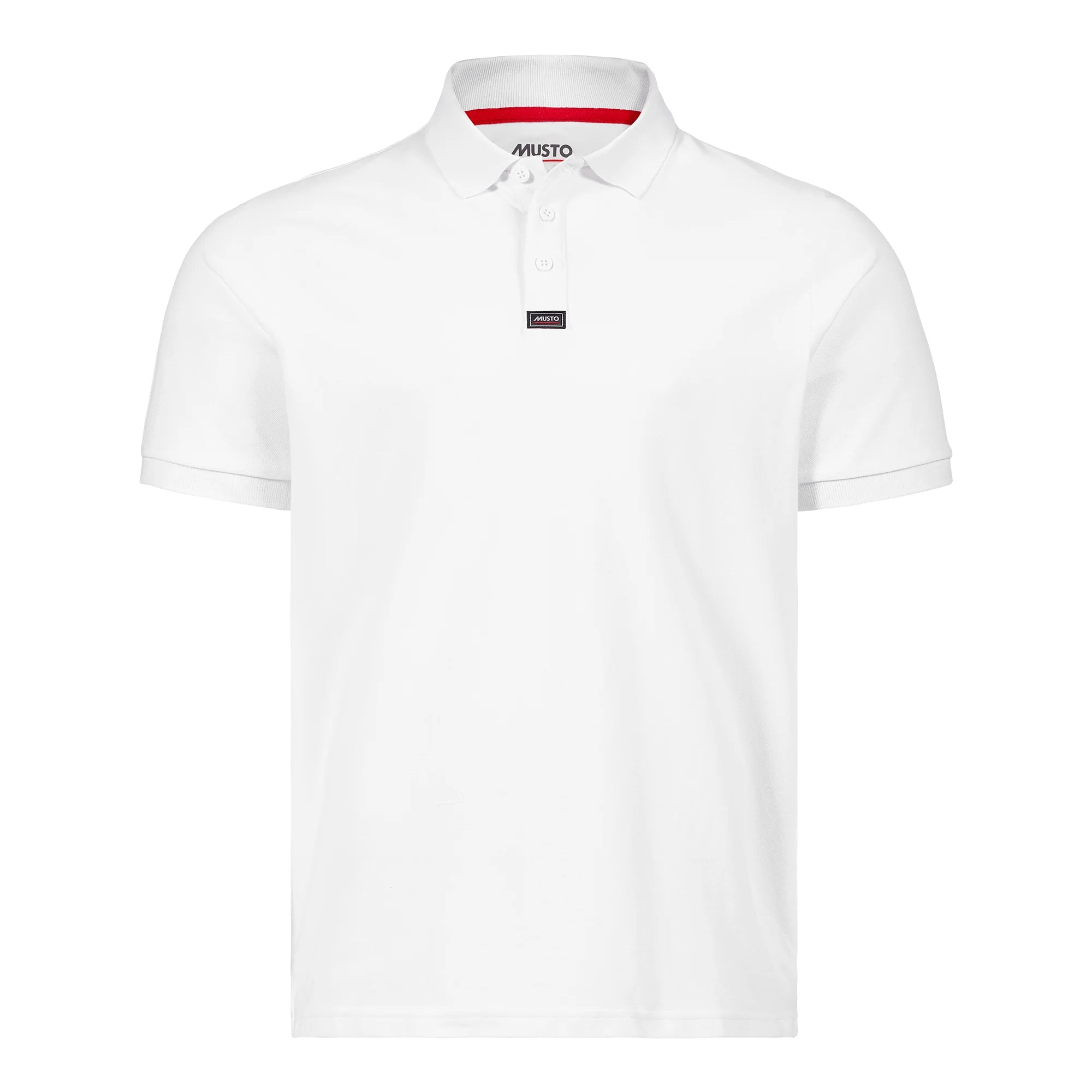 MUSTO ESS PIQUE POLO WHITE (Online only*) - Henry BucksPoloDS82133 - WHTE - SM