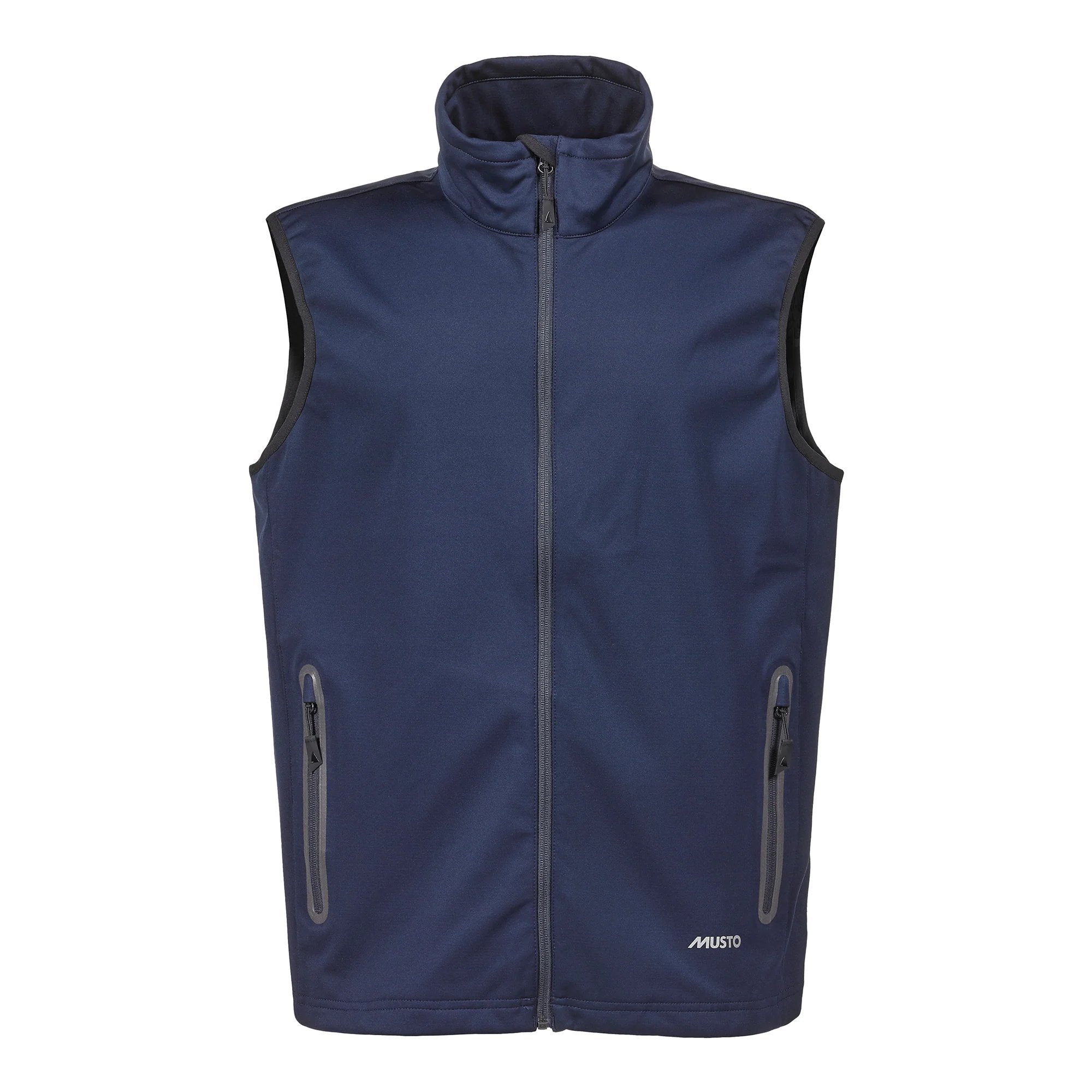 MUSTO Essential Softshell Gilet NAVY (Online only*) - Henry BucksCasual JacketsDS82128 - NAVY - SM