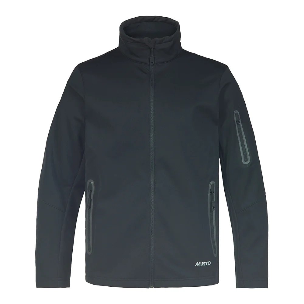 MUSTO Essential Softshell Jacket BLACK (Online only*) - Henry BucksCasual JacketsDS82129 - BLCK - SM