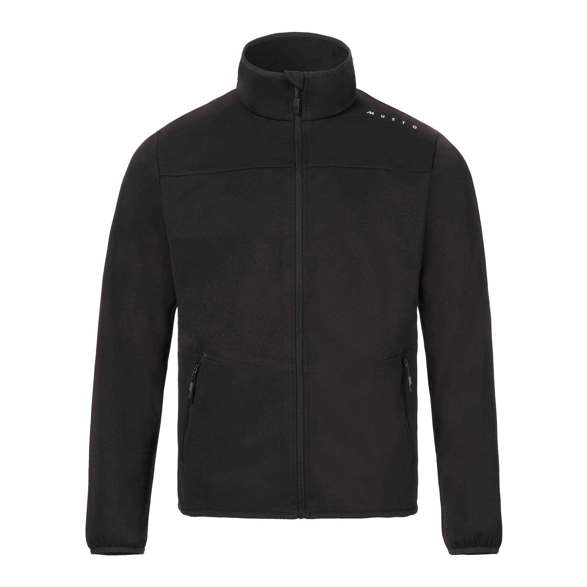 MUSTO Evo Crew Softshell Jacket BLACK (Online only*) - Henry Bucks