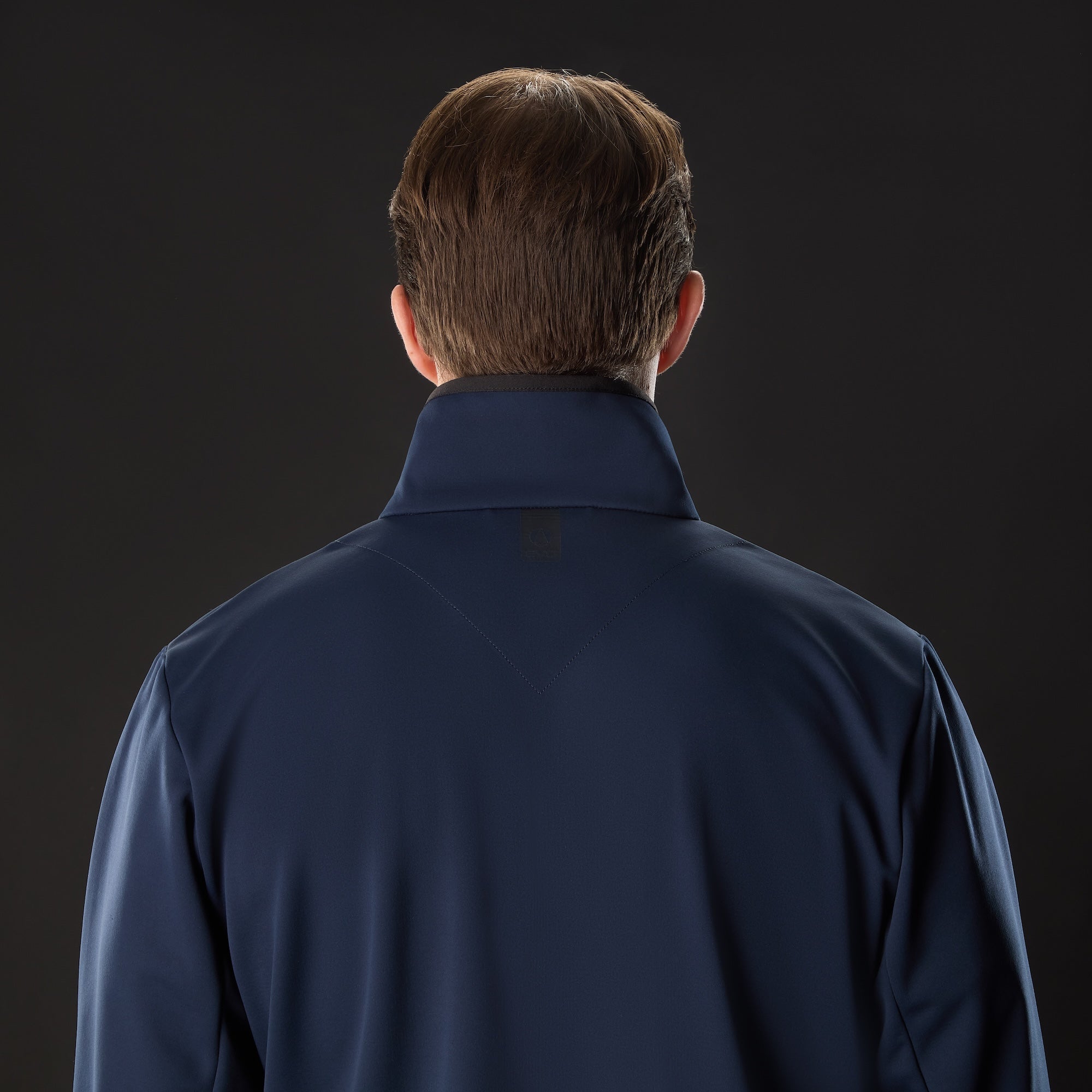 MUSTO Evo Crew Softshell Jacket NAVY (Online only*) - Henry Bucks