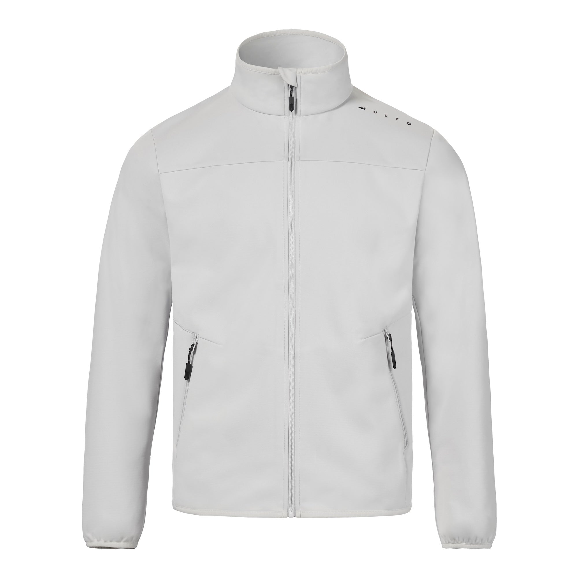 MUSTO Evo Crew Softshell Jacket PLATINUM (Online only*) - Henry Bucks