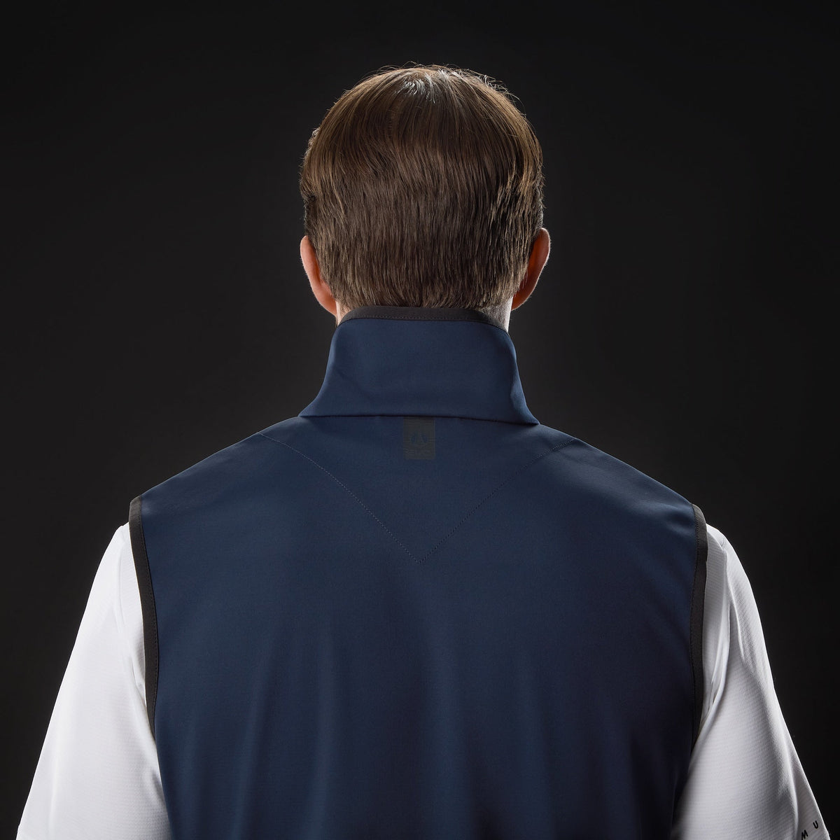 MUSTO Evo Crew Softshell Vest NAVY (Online only*) - Henry Bucks