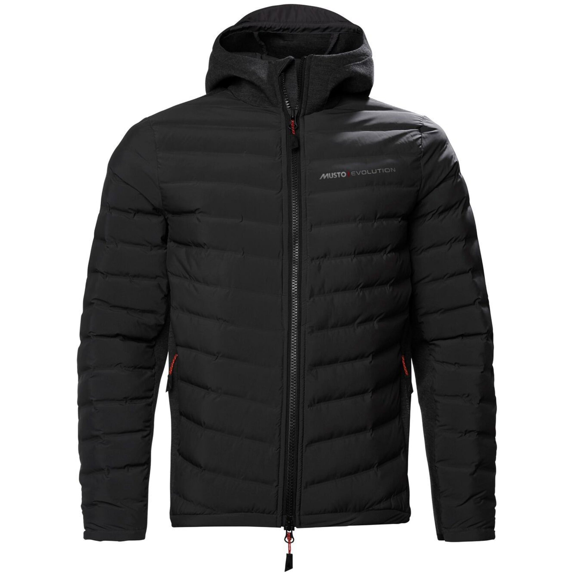 MUSTO EVO LOFT HOODED JACKET BLACK (Online only*) - Henry Bucks