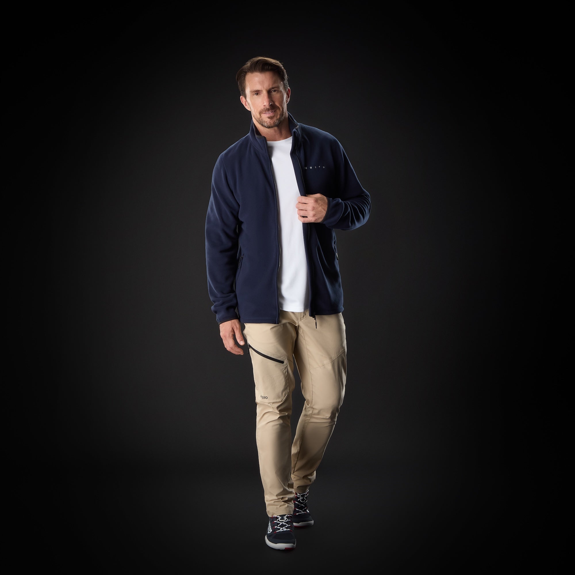MUSTO Evo Polarteca® 200 Jacket NAVY (Online only*) - Henry Bucks