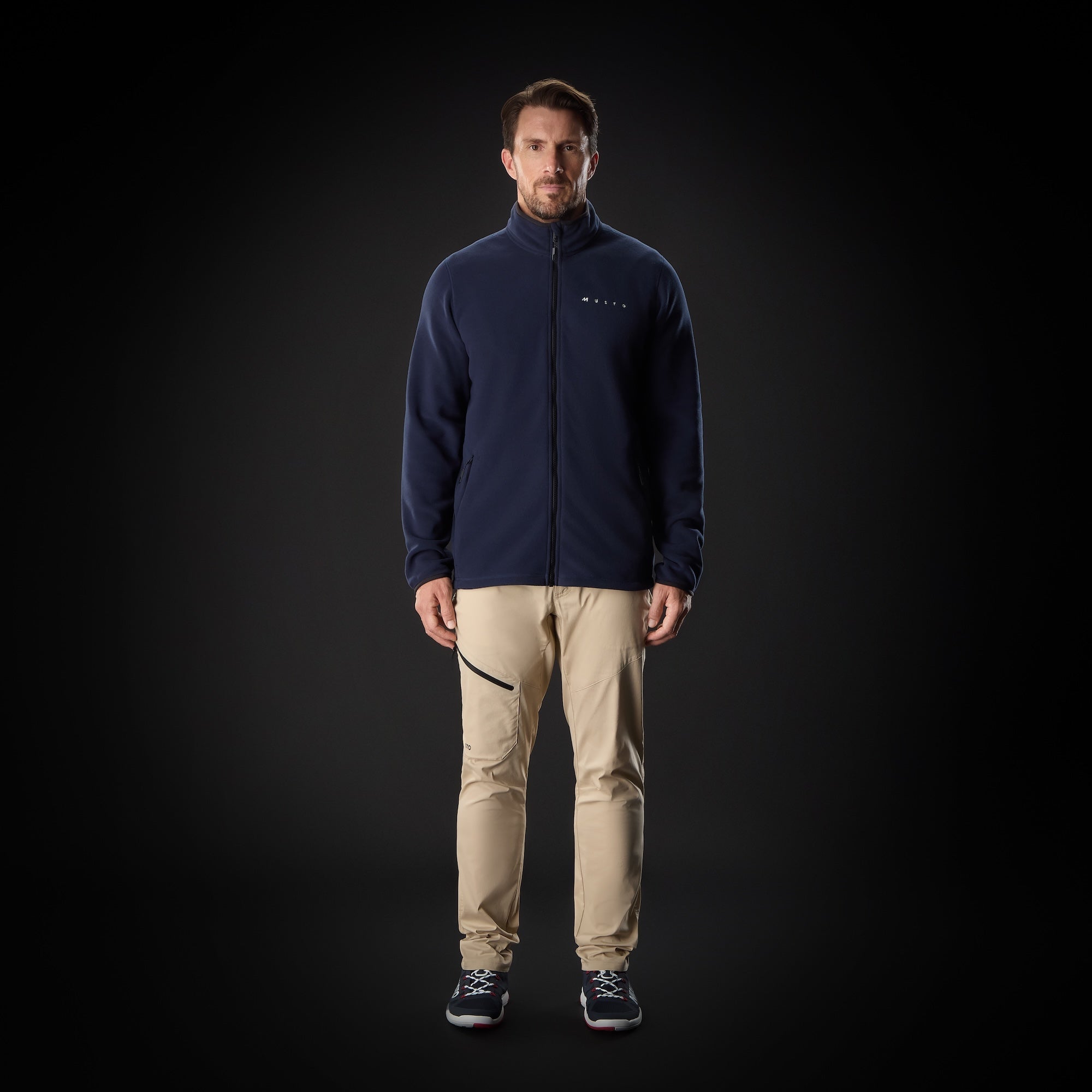 MUSTO Evo Polarteca® 200 Jacket NAVY (Online only*) - Henry Bucks