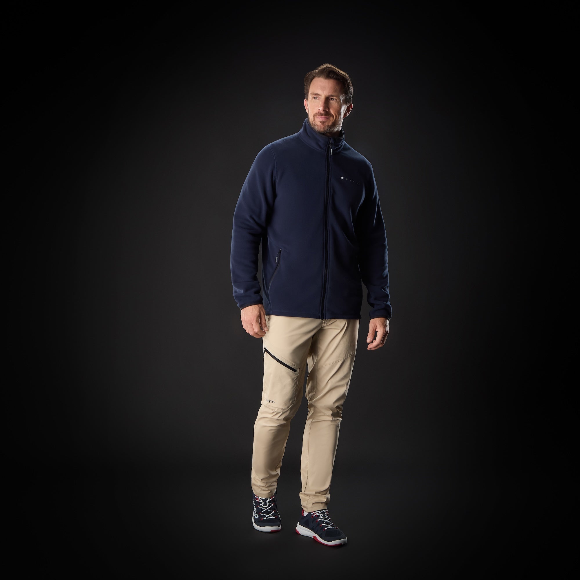MUSTO Evo Polarteca® 200 Jacket NAVY (Online only*) - Henry Bucks