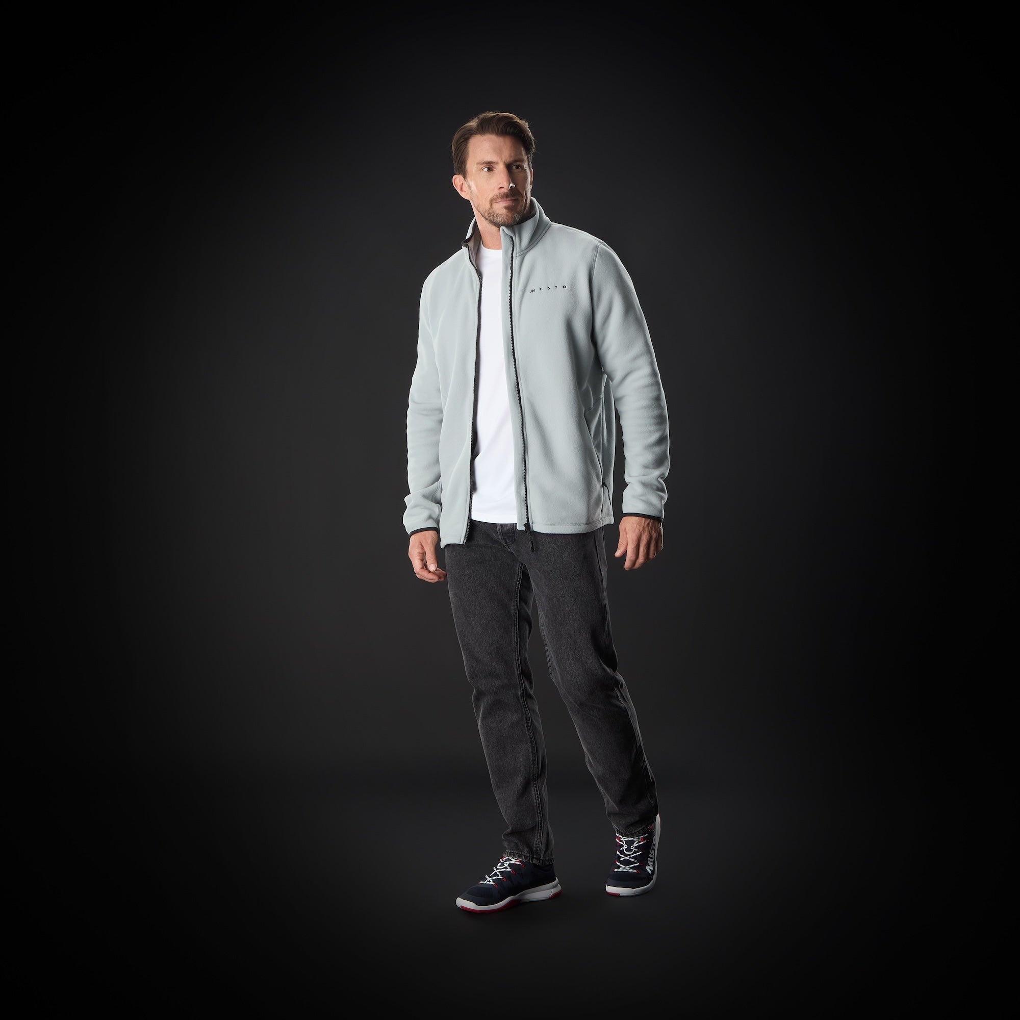 MUSTO Evo Polarteca® 200 Jacket QUARRY (Online only*) - Henry Bucks