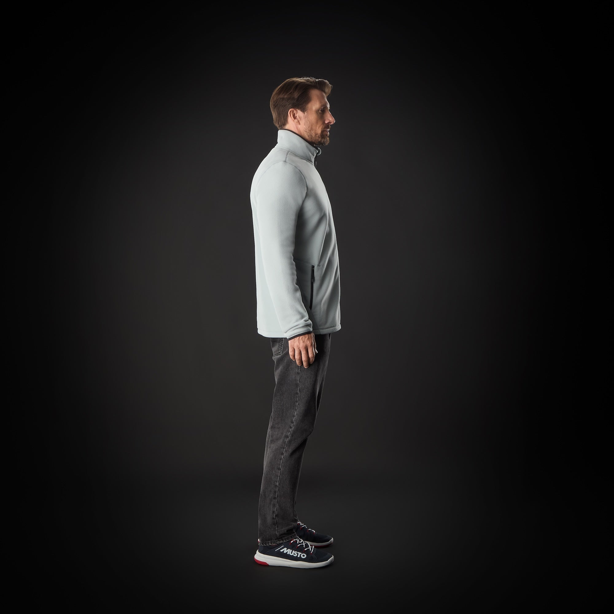 MUSTO Evo Polarteca® 200 Jacket QUARRY (Online only*) - Henry Bucks