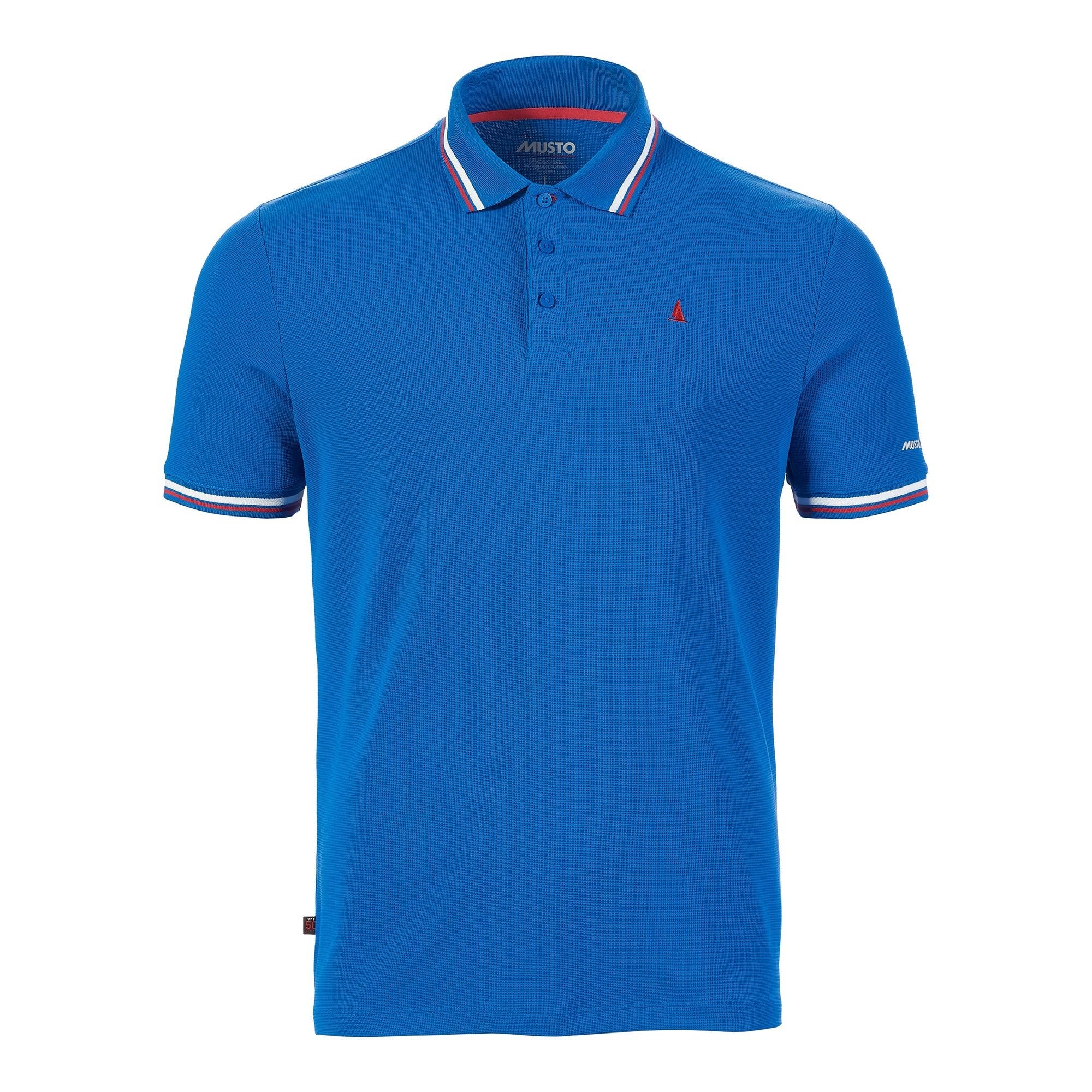MUSTO Evo Pro Lite Short Sleeve Polo BLUE (Online only*) - Henry BucksPoloDS80429 - BLUE - SM