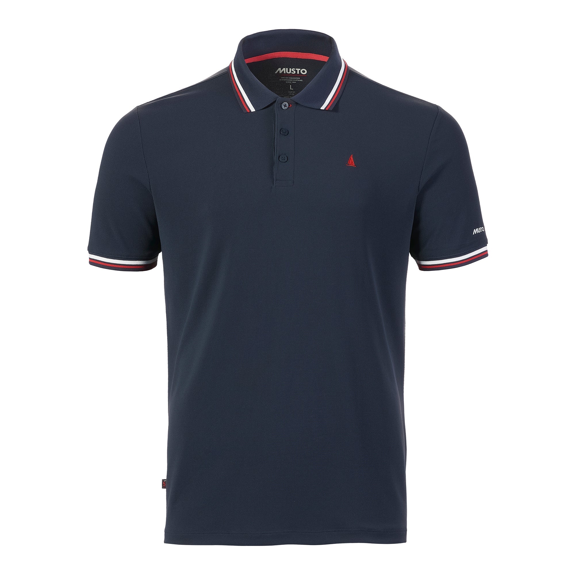 MUSTO Evo Pro Lite Short Sleeve Polo NAVY (Online only*) - Henry BucksPoloDS80429 - NAVY - SM