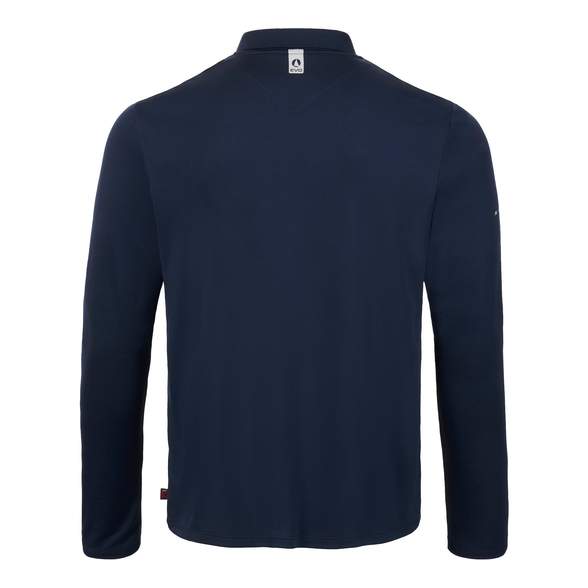 MUSTO EVO Sunblock Long Sleeve Polo NAVY (Online only*) - Henry Bucks