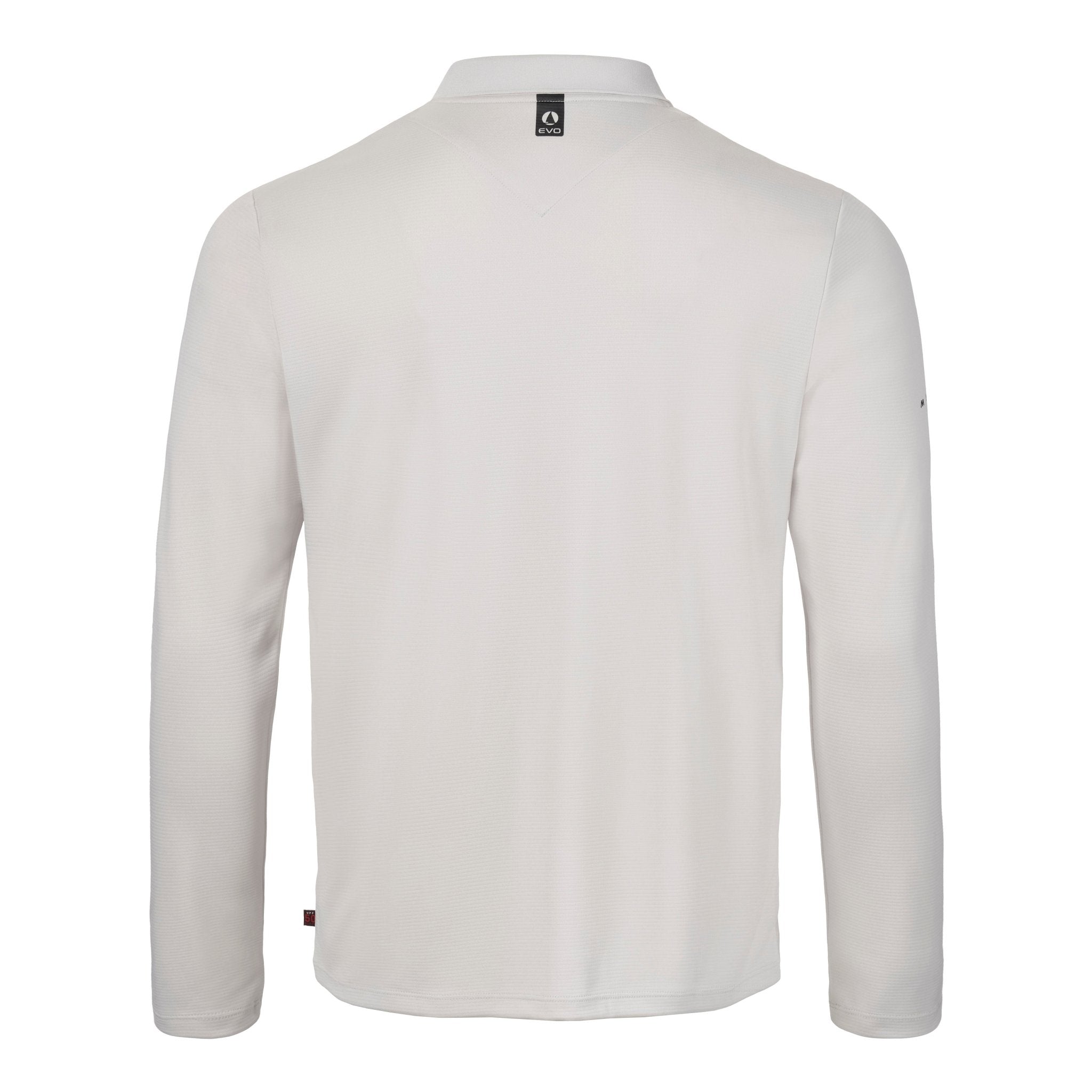 MUSTO Evo Sunblock Long Sleeve Polo PLATINUM (Online only*) - Henry Bucks