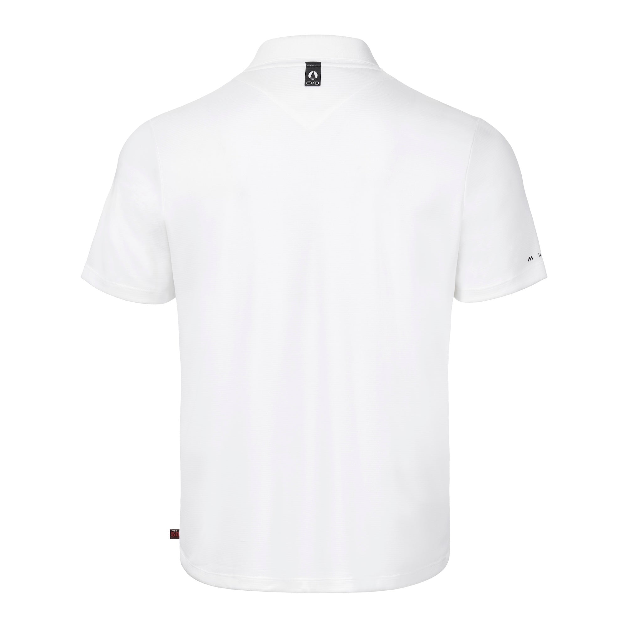 MUSTO EVO Sunblock Short Sleeve Polo WHITE (Online only*) - Henry Bucks