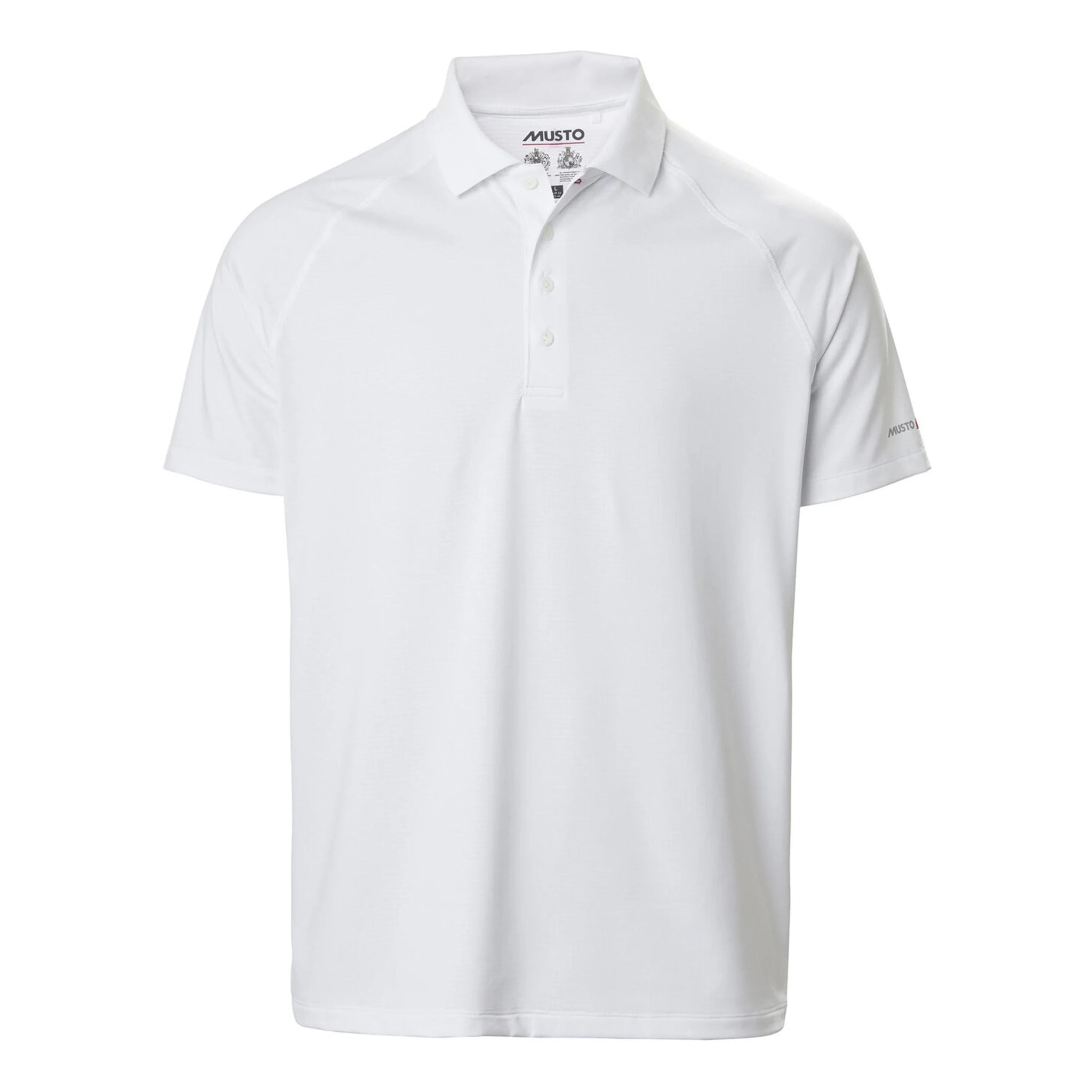 MUSTO EVO SUNBLOCK SS POLO 2.0 WHITE (Online only*) - Henry BucksSHIRTSDS81148 - WHTE - SM