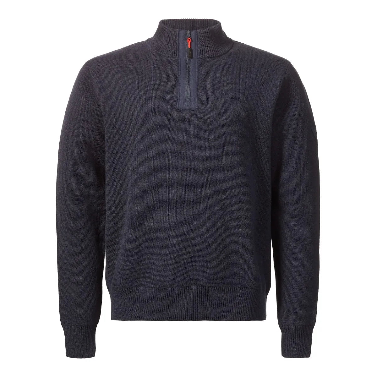 MUSTO Men's Salcombe Zip Neck Knit NAVY (Online only*) - Henry BucksKNITWEARDS82466 - NAVY - SM