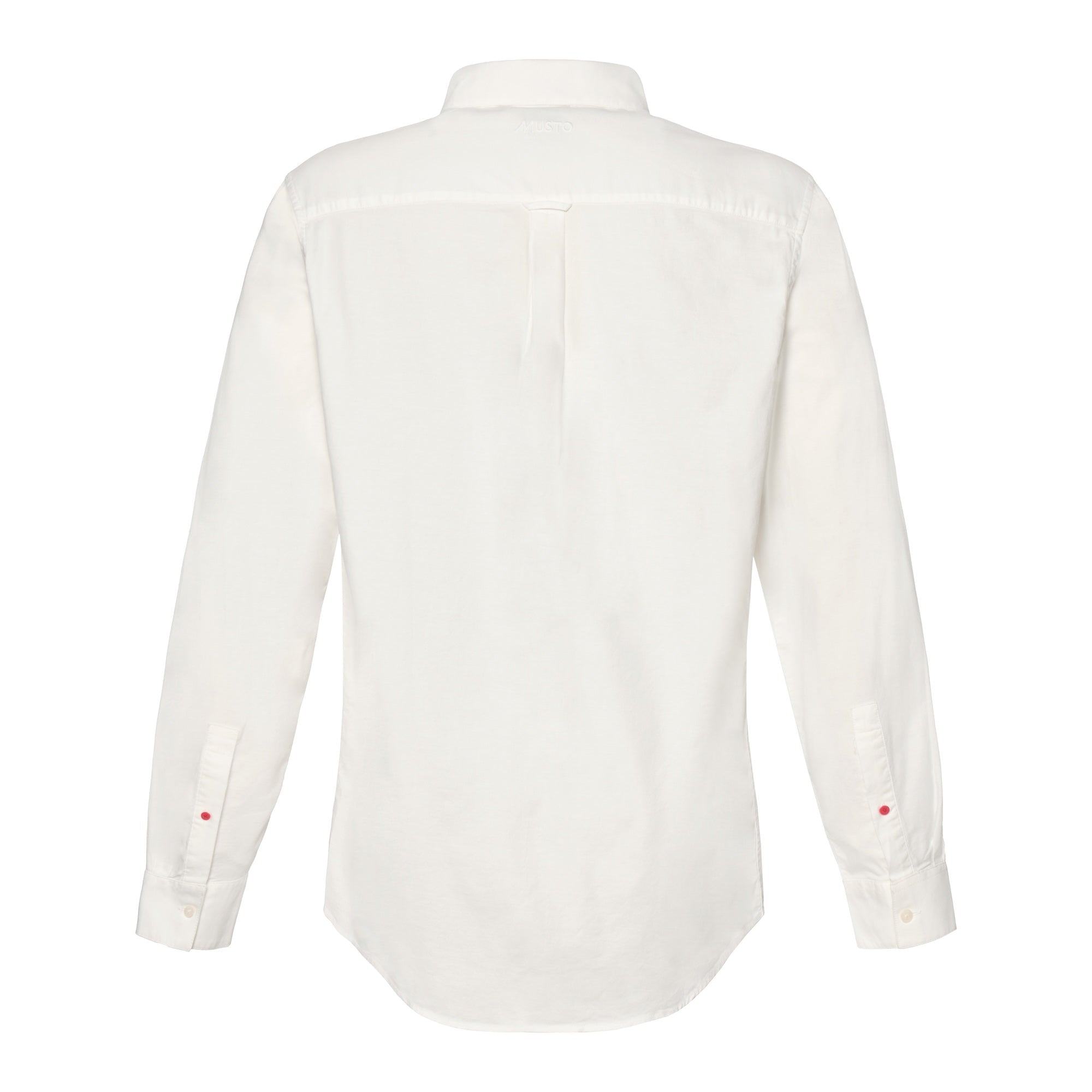 MUSTO Original Oxford Shirt WHITE (Online only*) - Henry Bucks