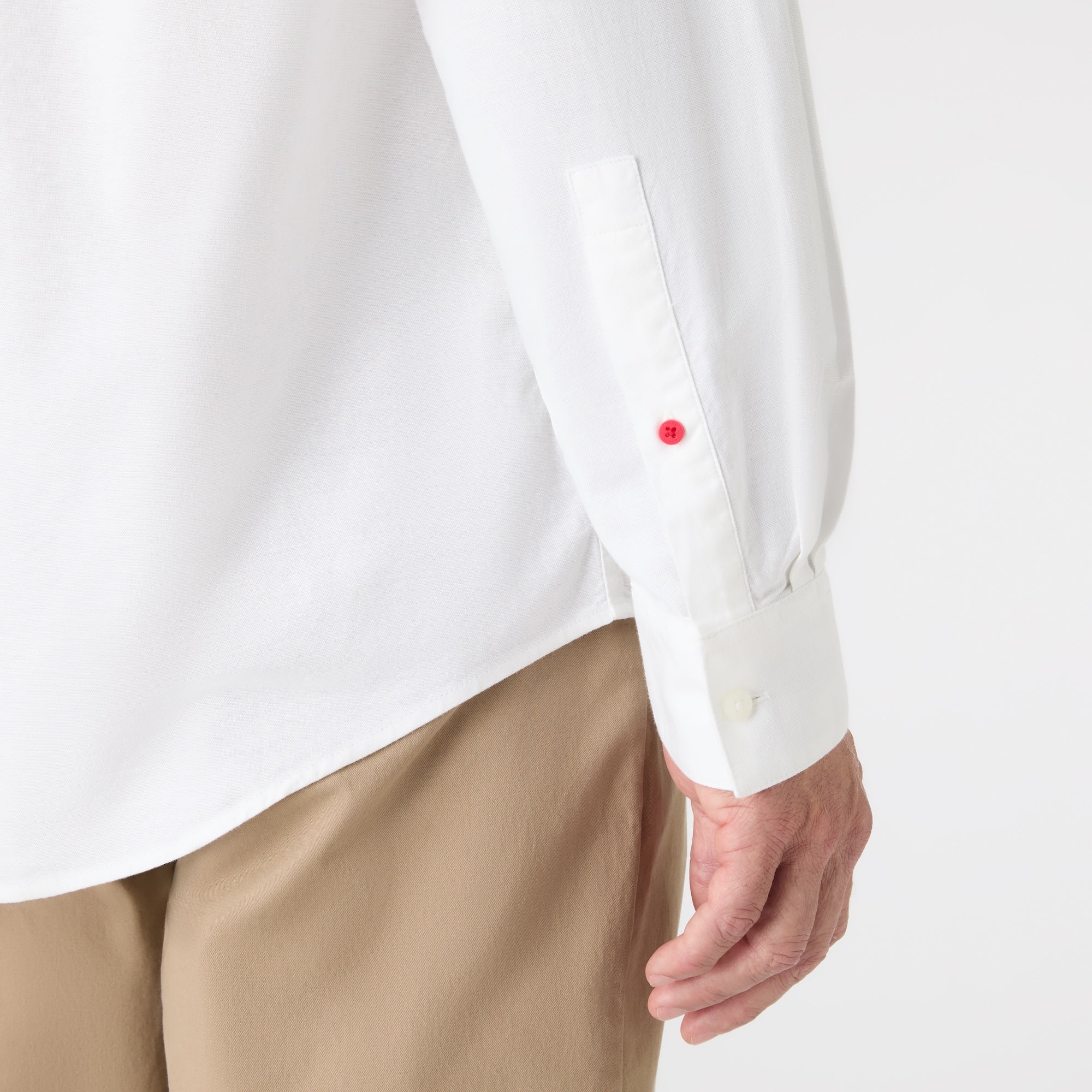 MUSTO Original Oxford Shirt WHITE (Online only*) - Henry Bucks