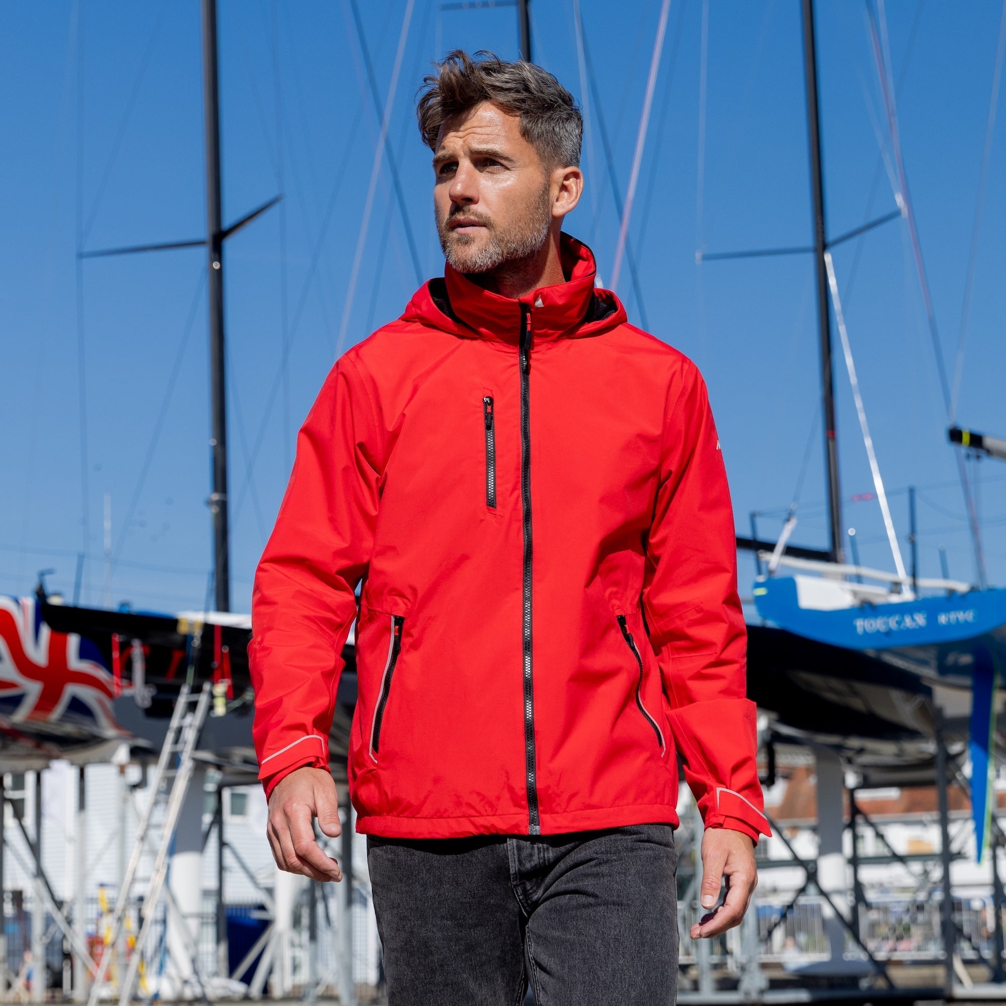 MUSTO Sardinia Jacket TRUE RED (Online only*) - Henry Bucks