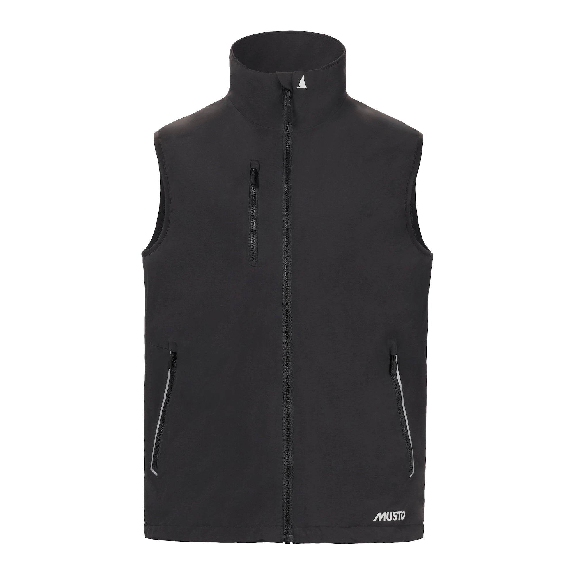 MUSTO Sardinia Vest BLACK (Online only*) - Henry Bucks