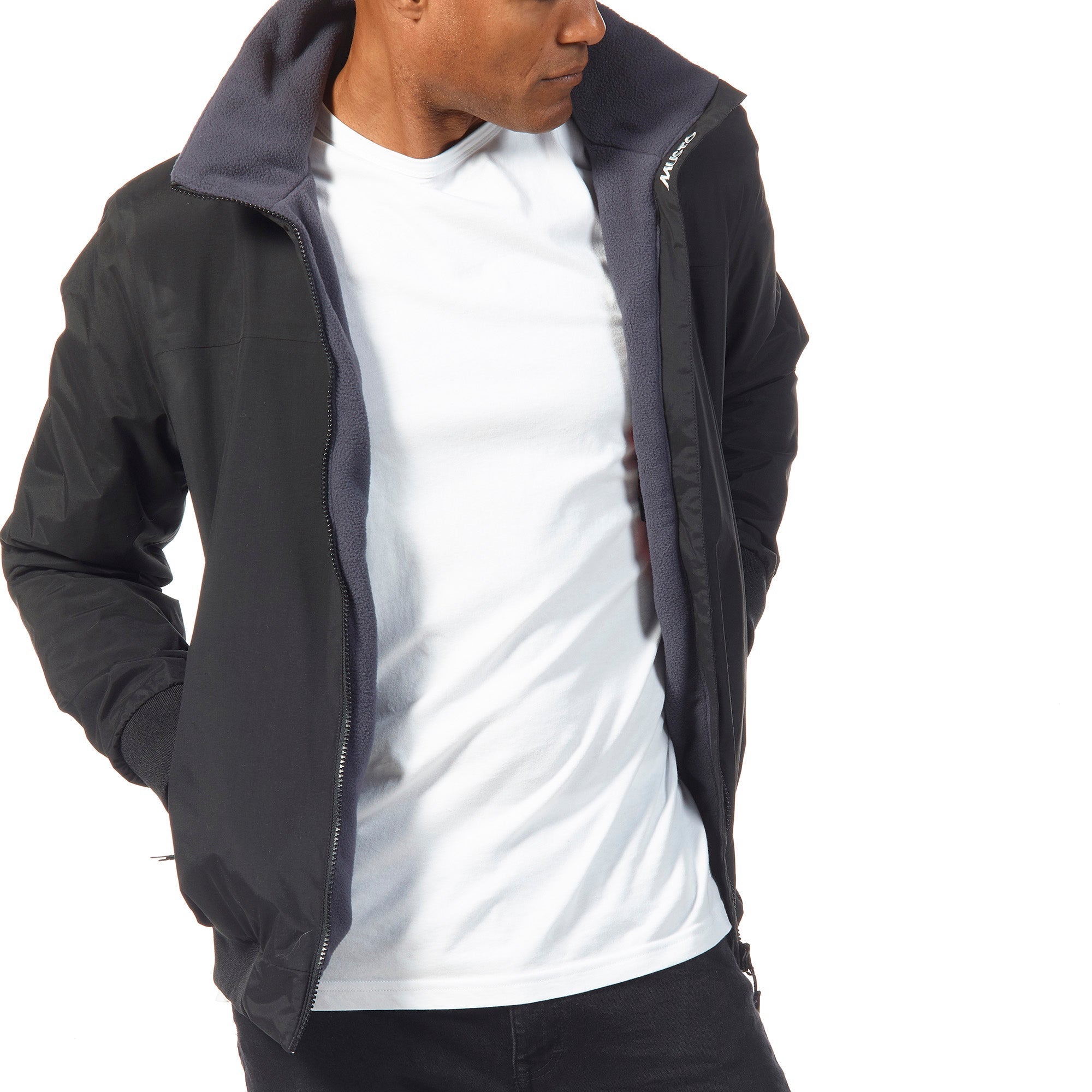 MUSTO Snug Blouson BLACK (Online only*) - Henry Bucks