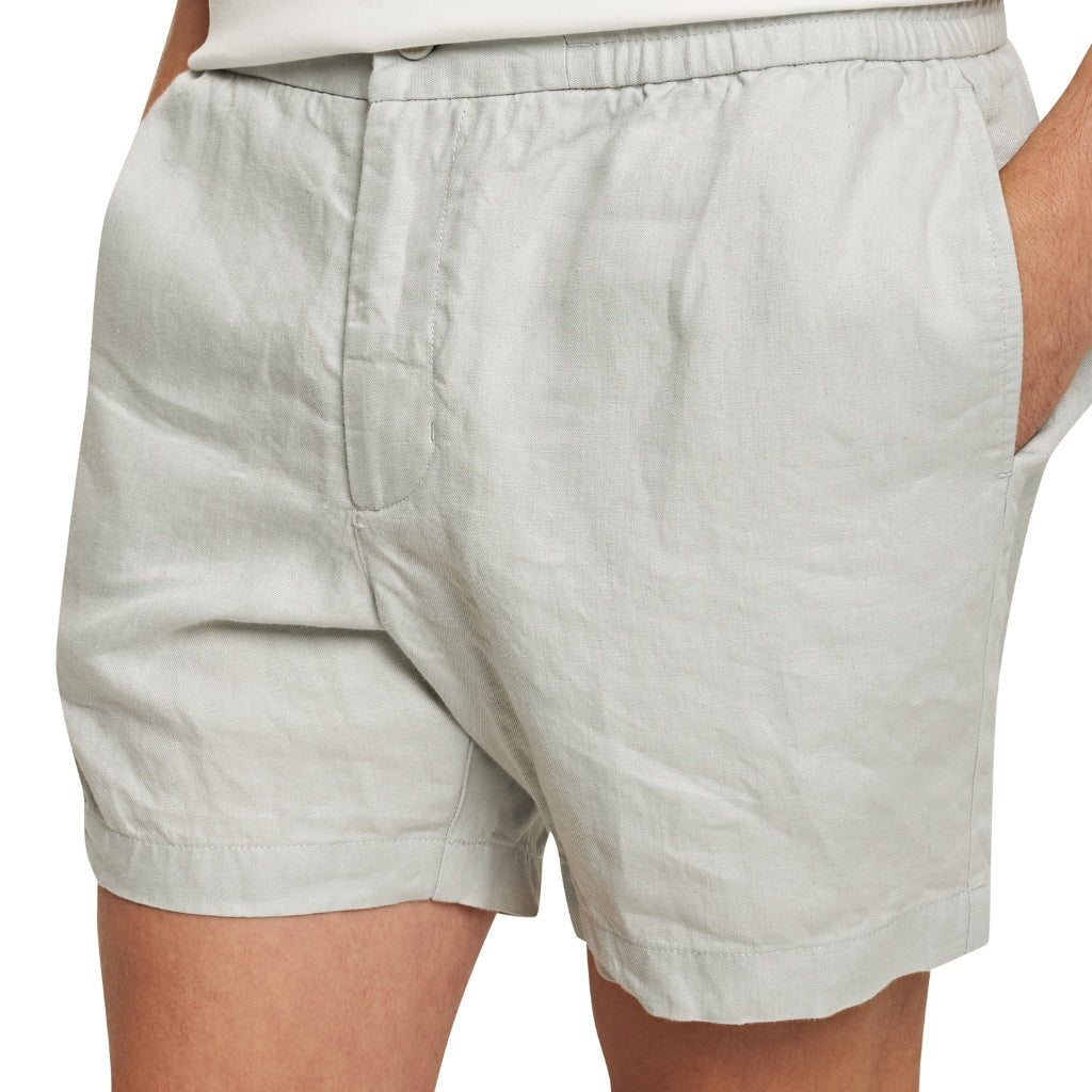 ORLEBAR BROWN Linen Shorts WHITE - Henry Bucks