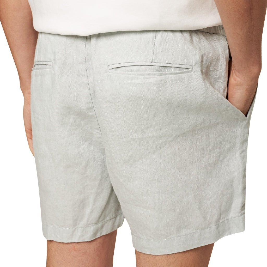 ORLEBAR BROWN Linen Shorts WHITE - Henry Bucks