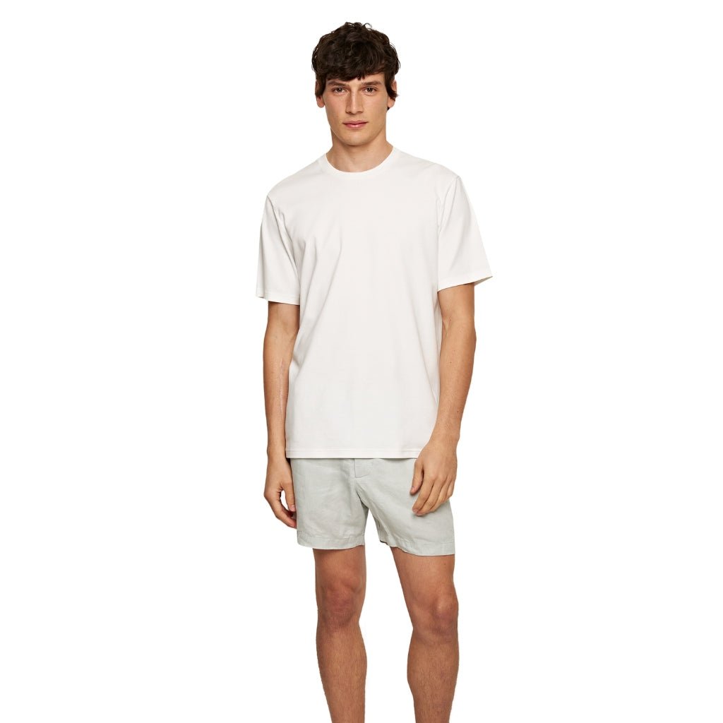 ORLEBAR BROWN Linen Shorts WHITE - Henry Bucks