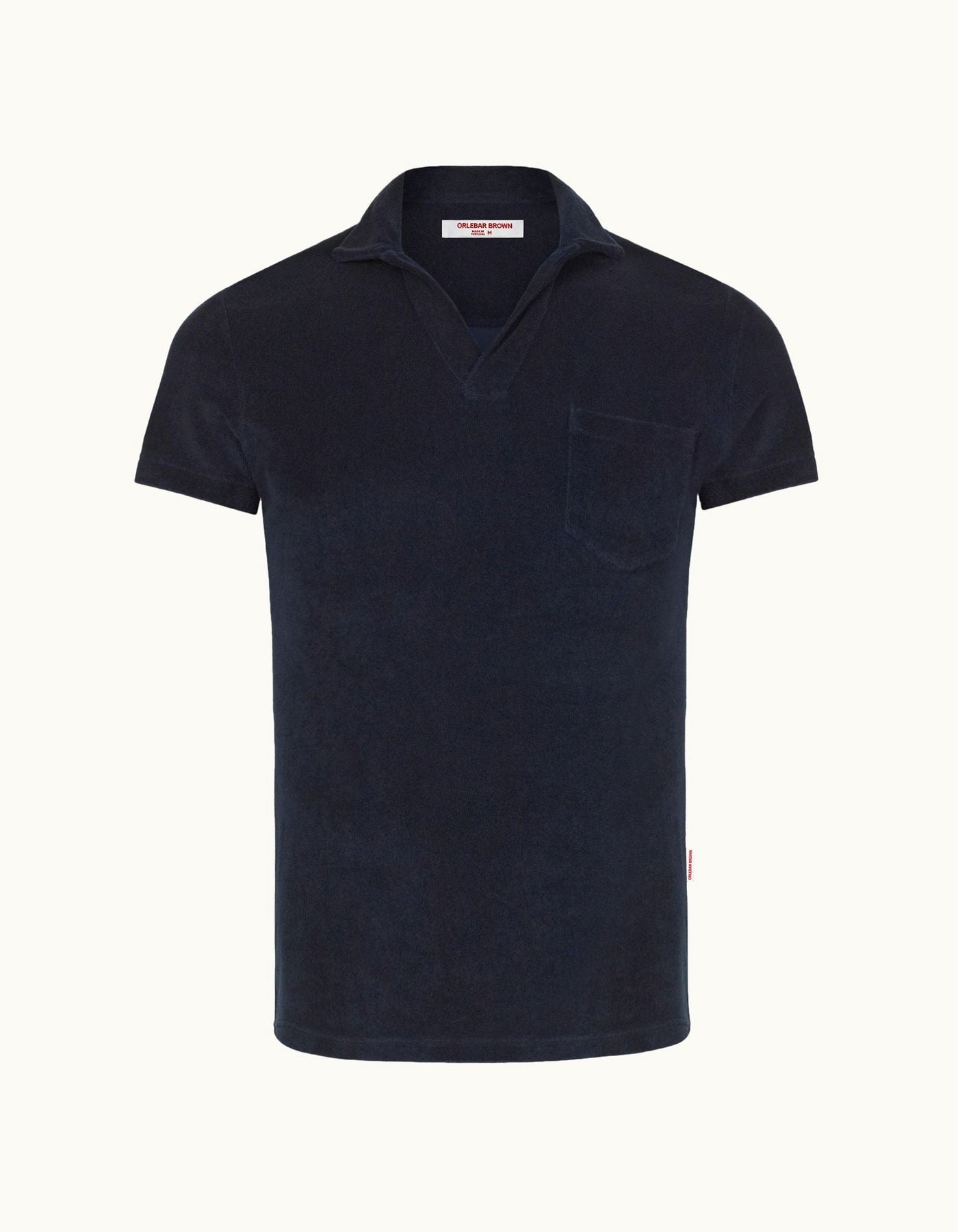 ORLEBAR BROWN Mens Cotton Polo NAVY - Henry Bucks