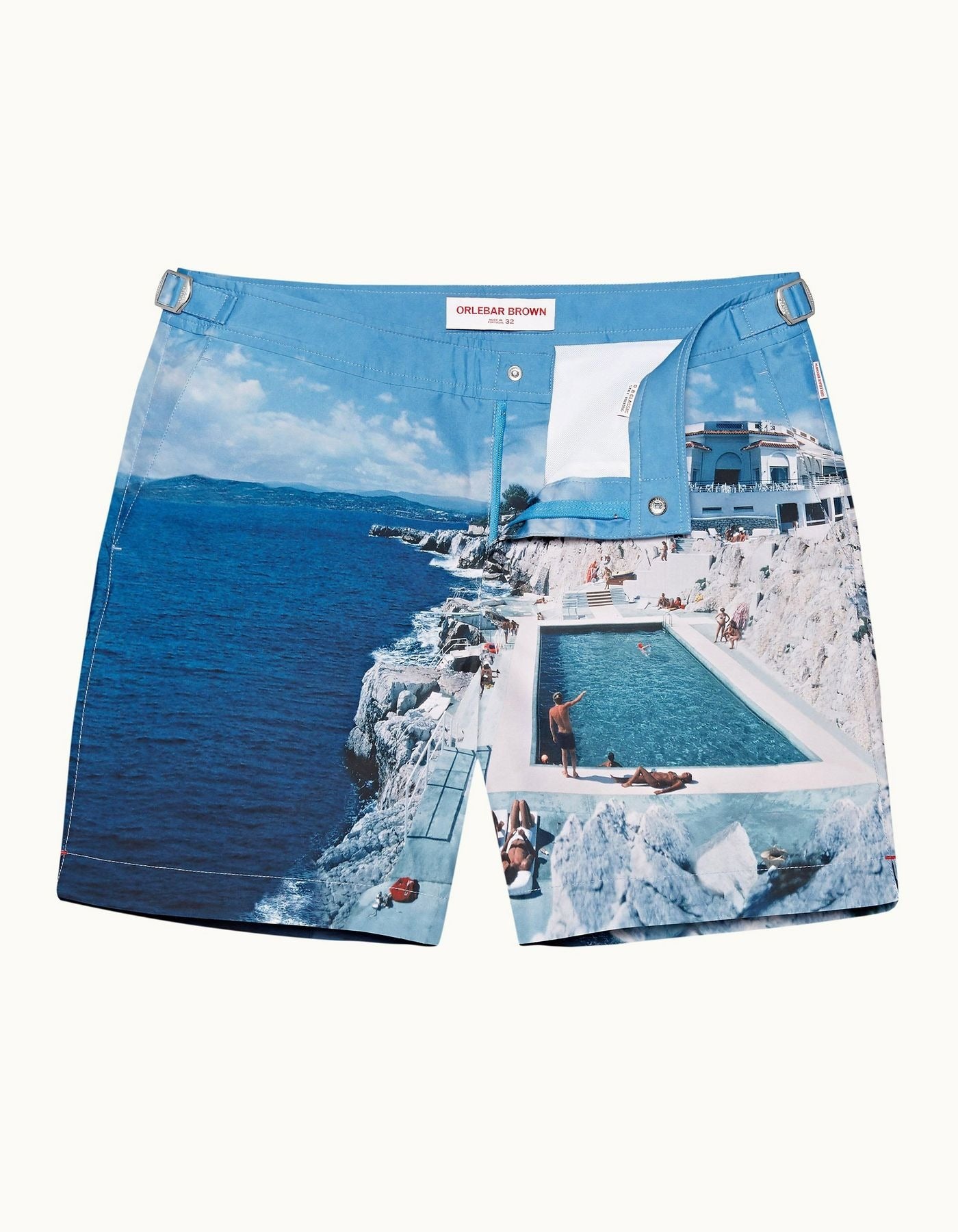 ORLEBAR BROWN Mens Swim Shorts OCEAN BLUE - Henry Bucks