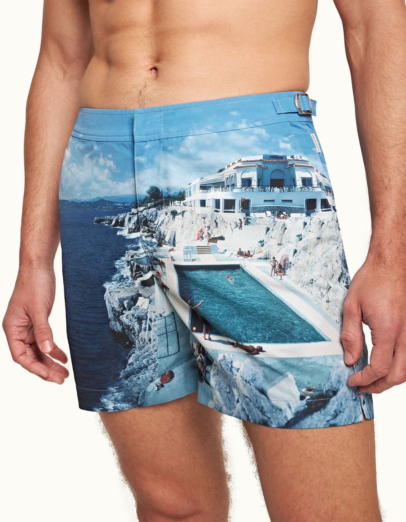 ORLEBAR BROWN Mens Swim Shorts OCEAN BLUE - Henry Bucks